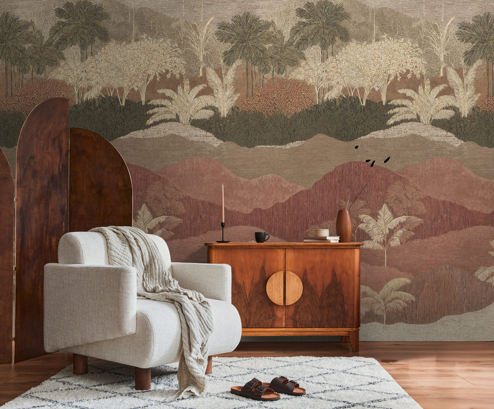AS Fototapete MS Vibes & Styles Landschaft Braun 792168