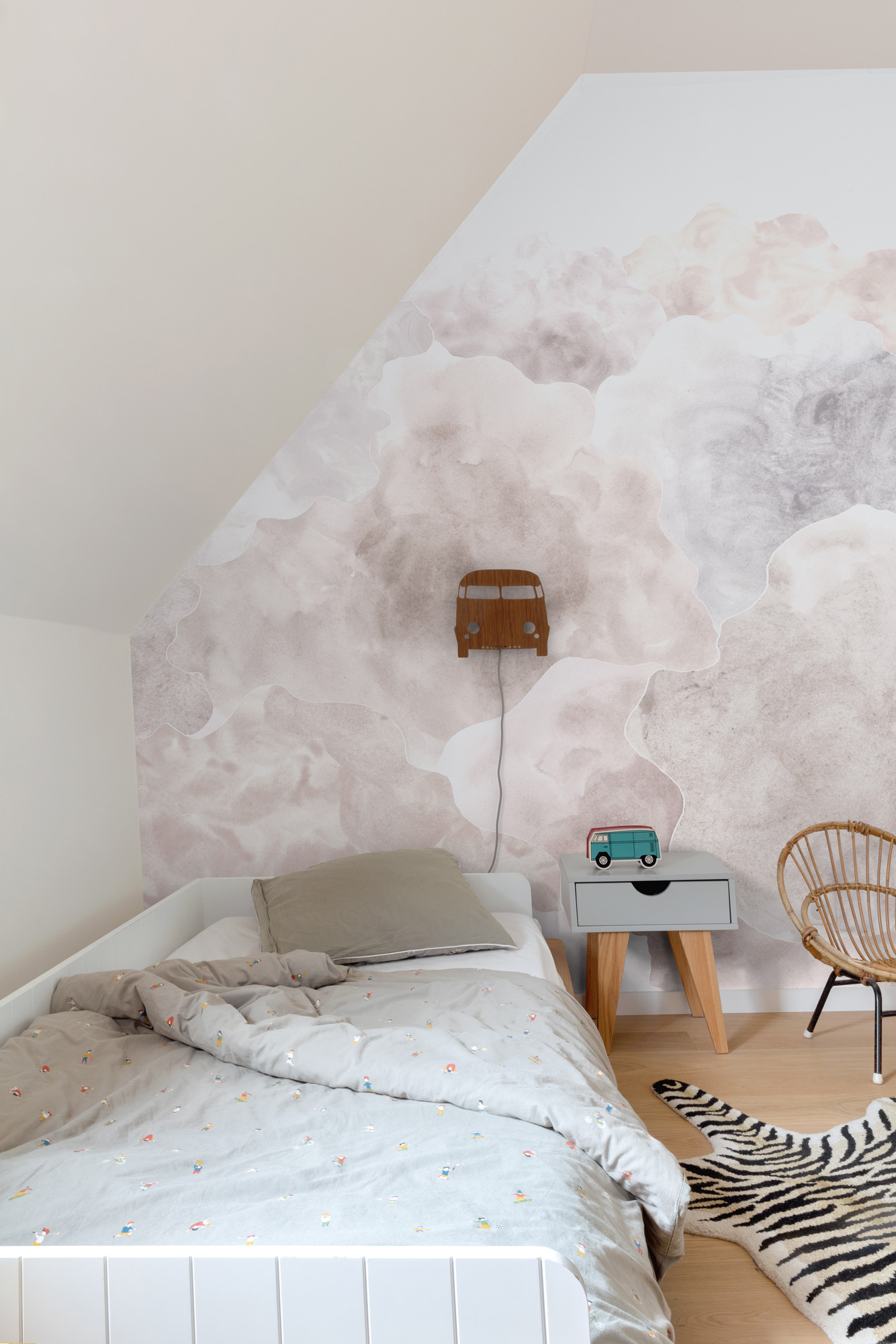 Grandeco Kinderzimmer Wandbild Daydreamers RB315