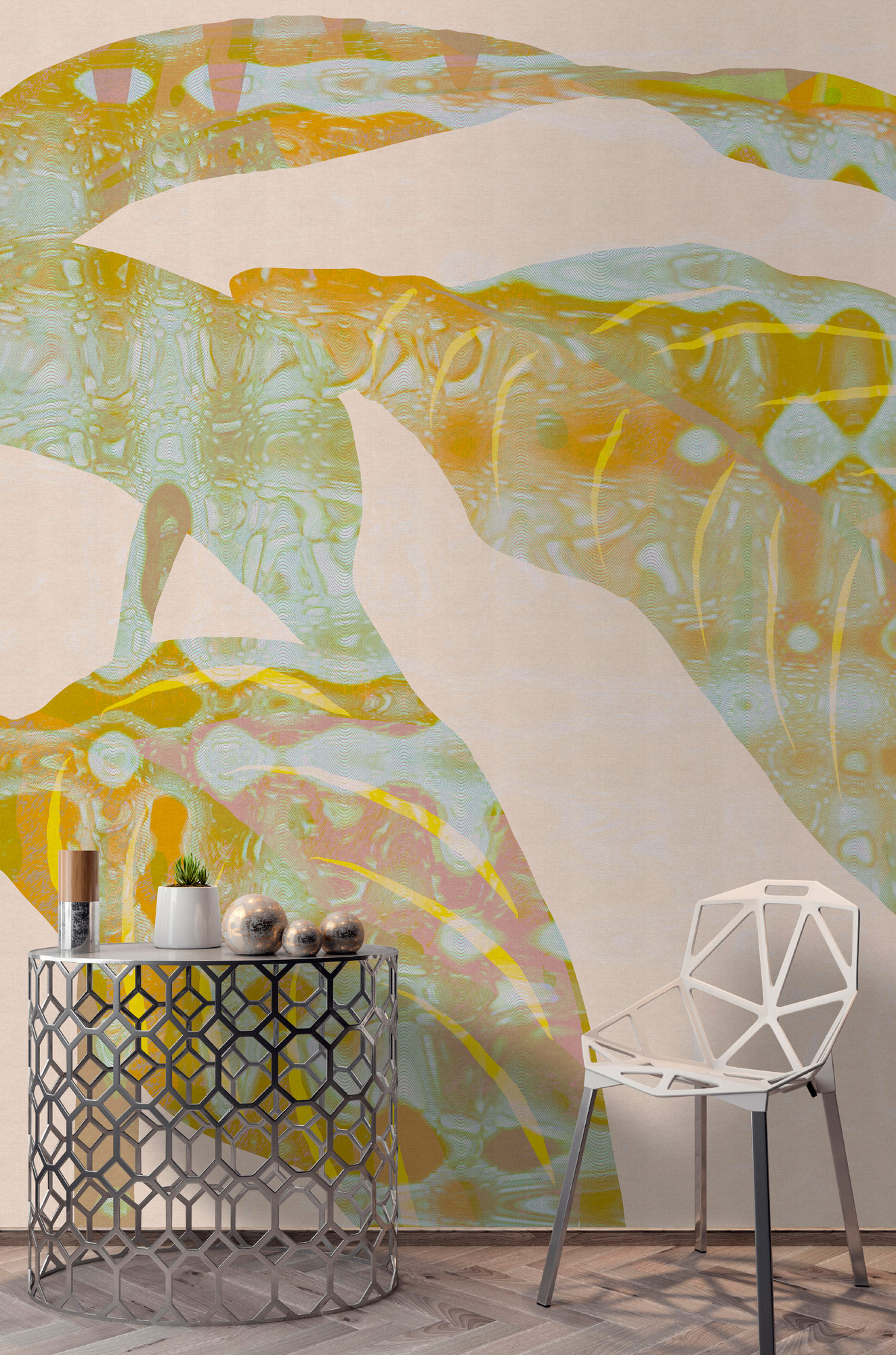 AS Fototapete Walls by Patel 5 Blätter Orange DD135113