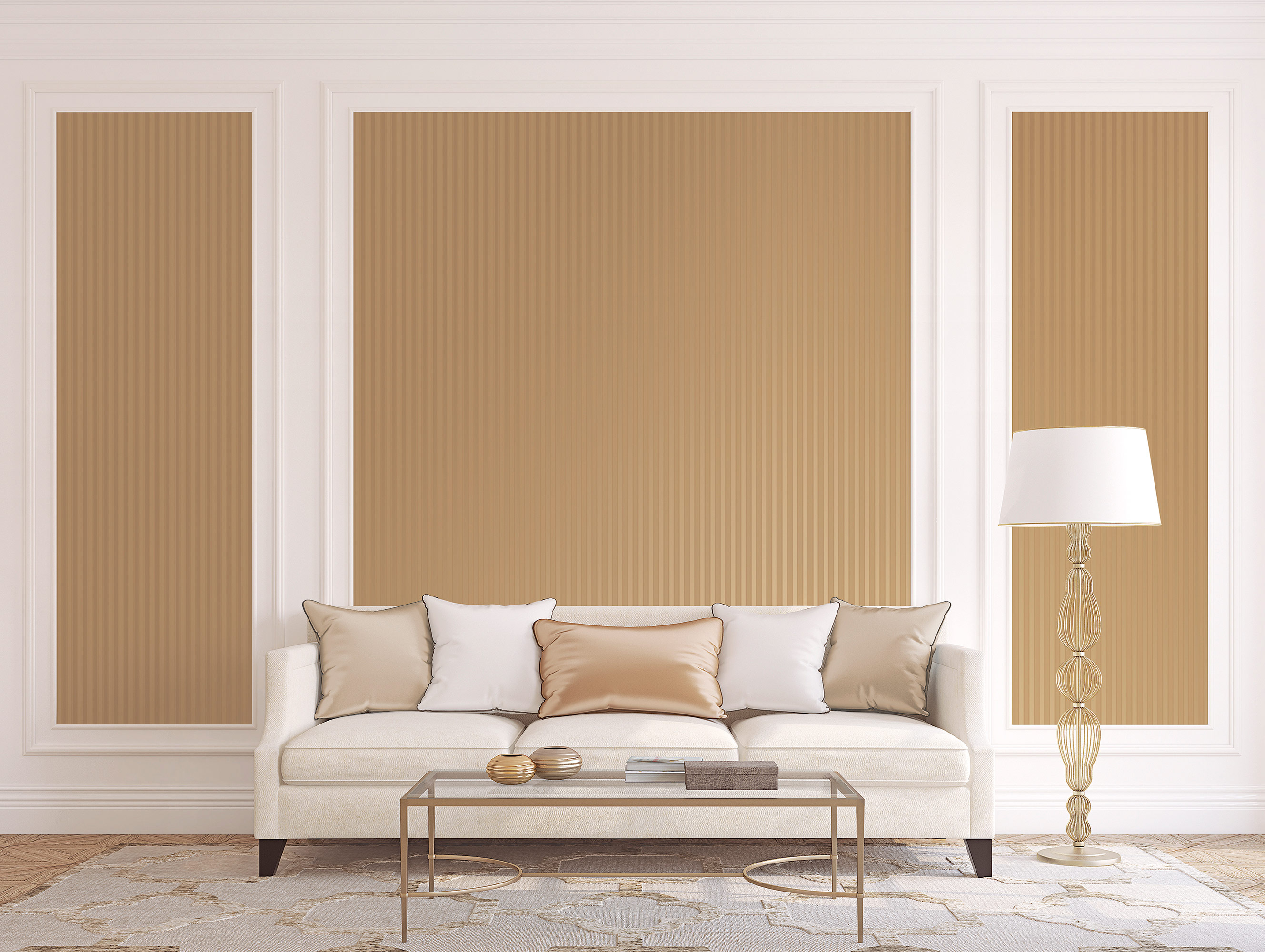 Essener Vliestapete Classic Silks 4 Streifen CI38204