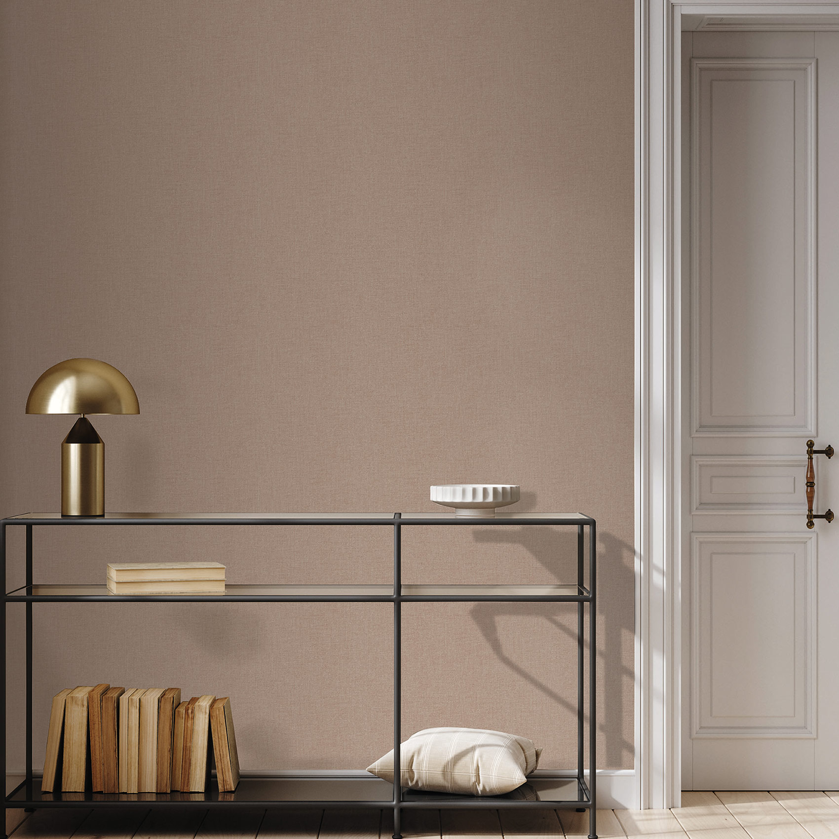 Hohenberger Vliestapete Artist Collage Uni Rose 27293