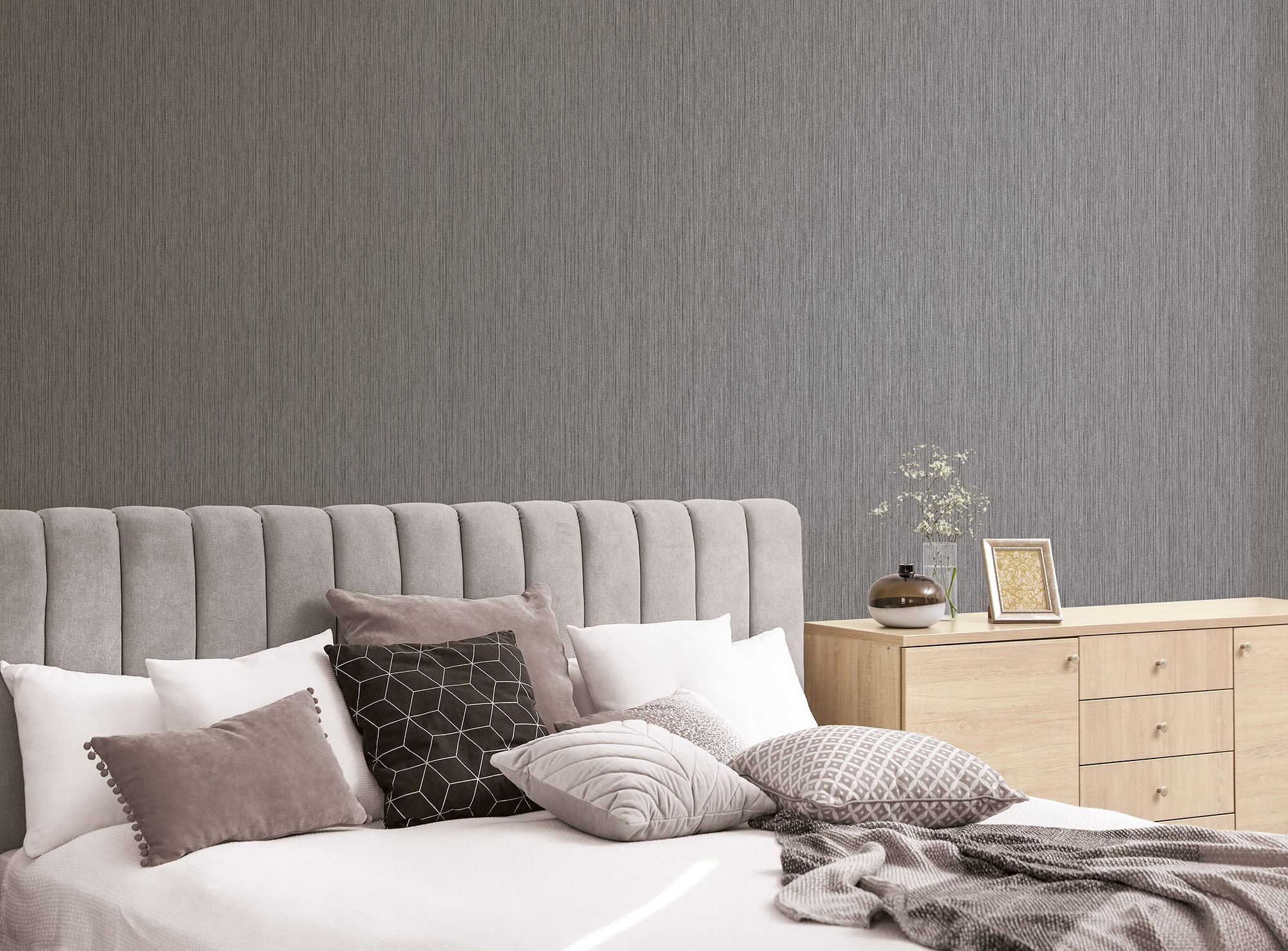 Essener Vliestapete Special FX 2 Silbergrau G67686