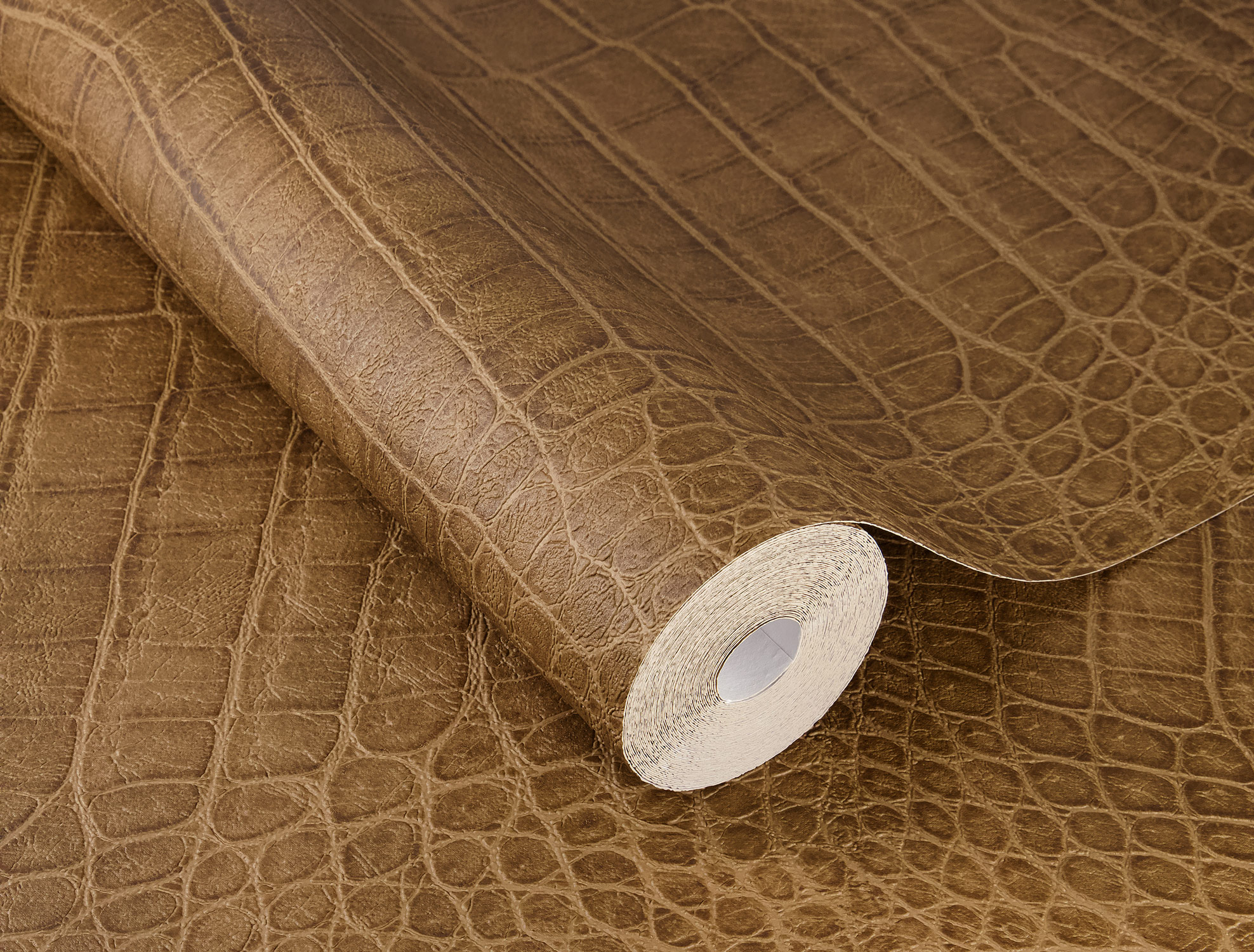 Rasch Vliestapete African Queen 3 Krokodilleder 751314