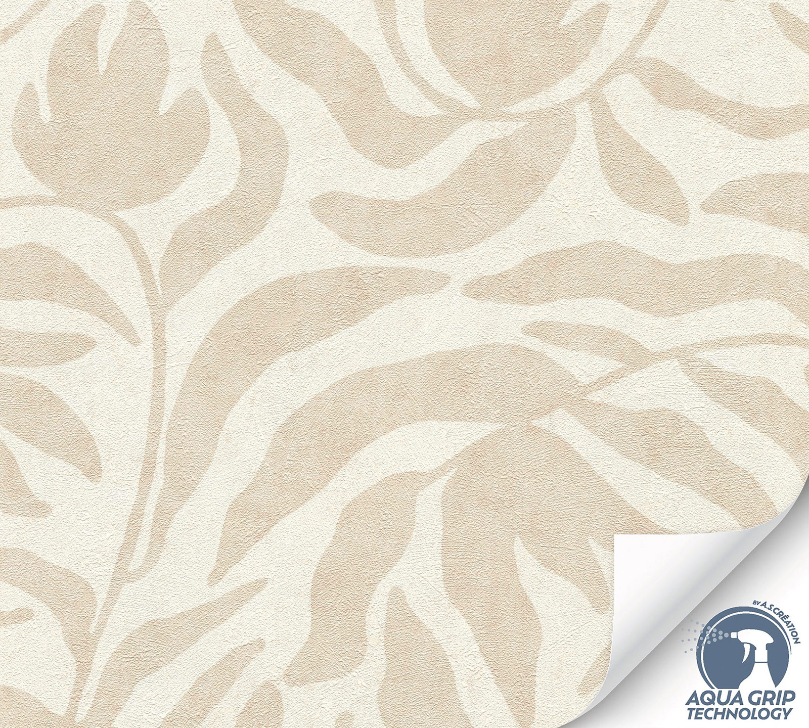 AS Vliestapete Cosiness Designdrop 2 Natur Beige 793141