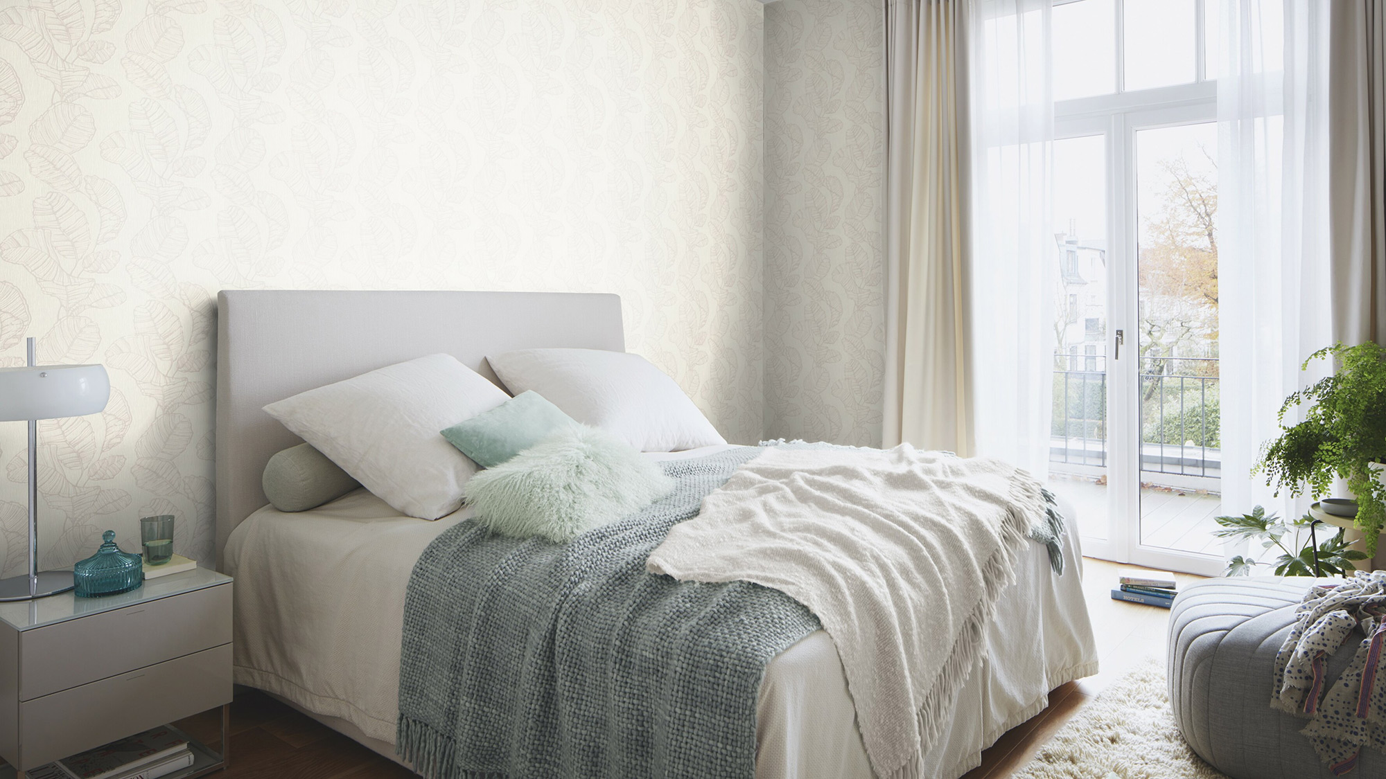 Rasch Vliestapete Color Your Life Blätter 822618