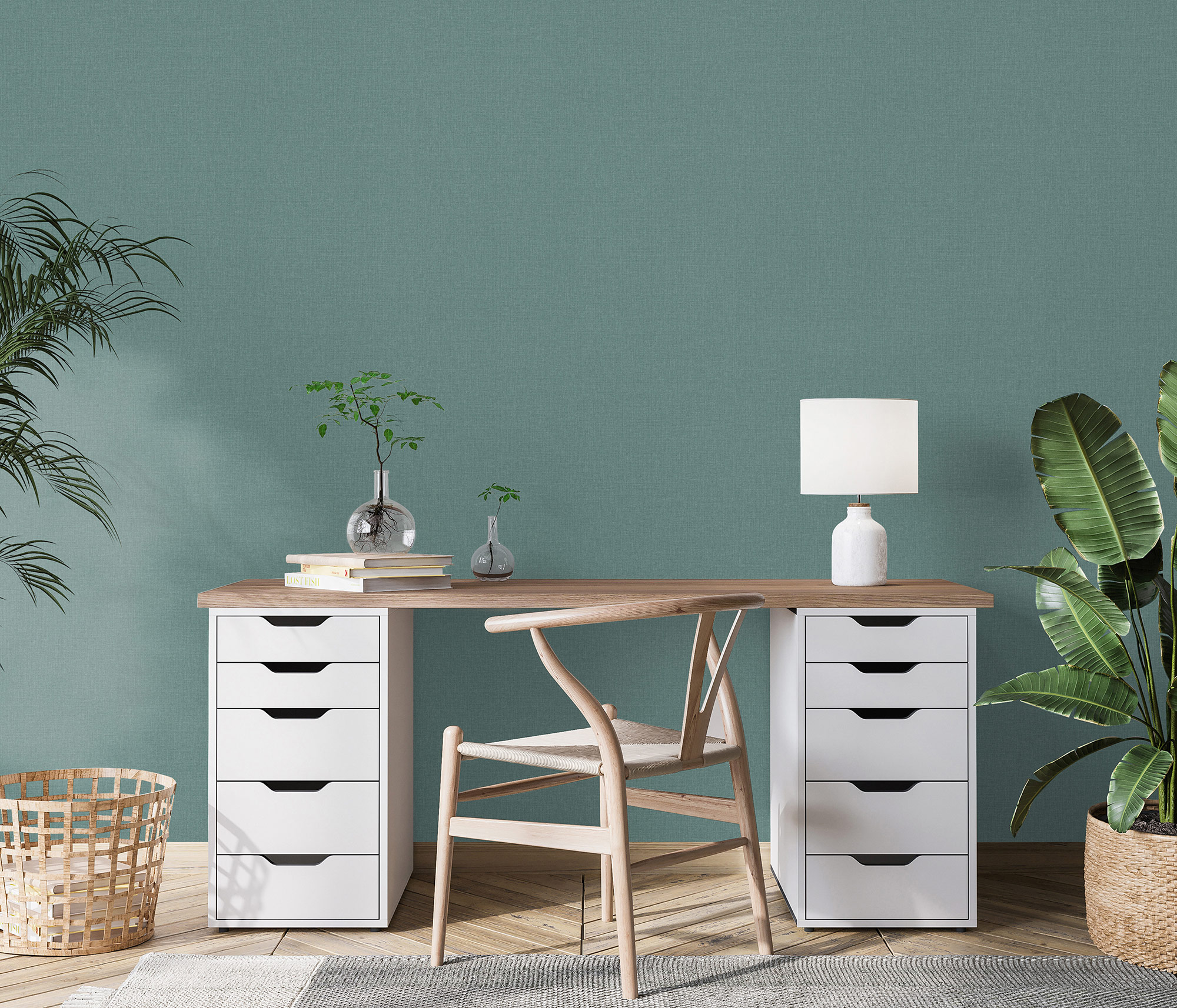 Erismann Vliestapete Elle 4 grün 1044407