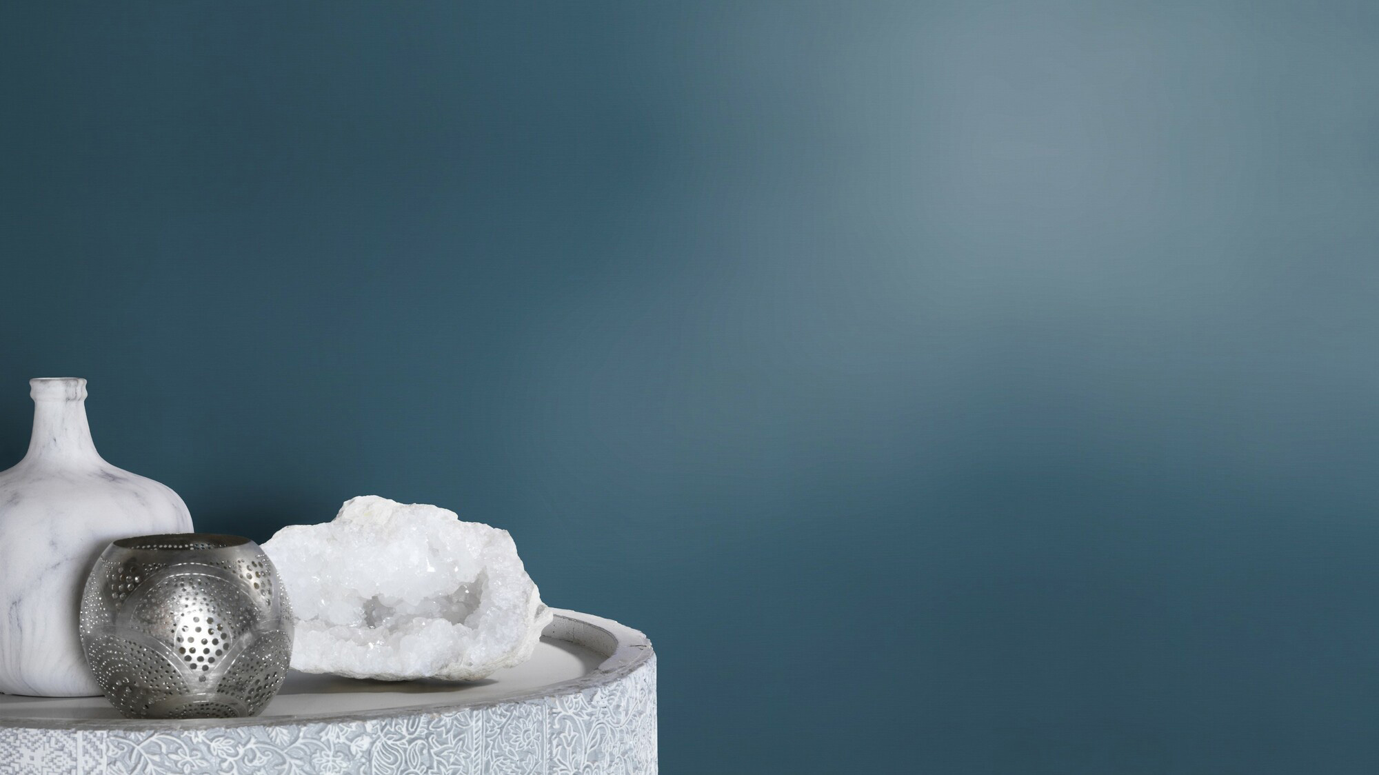 Rasch Vliestapete Allegretto Blau-Dunkelblau 688016