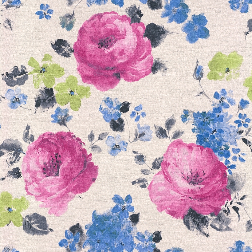Rasch Vliestapete Florentine Blumen 448825
