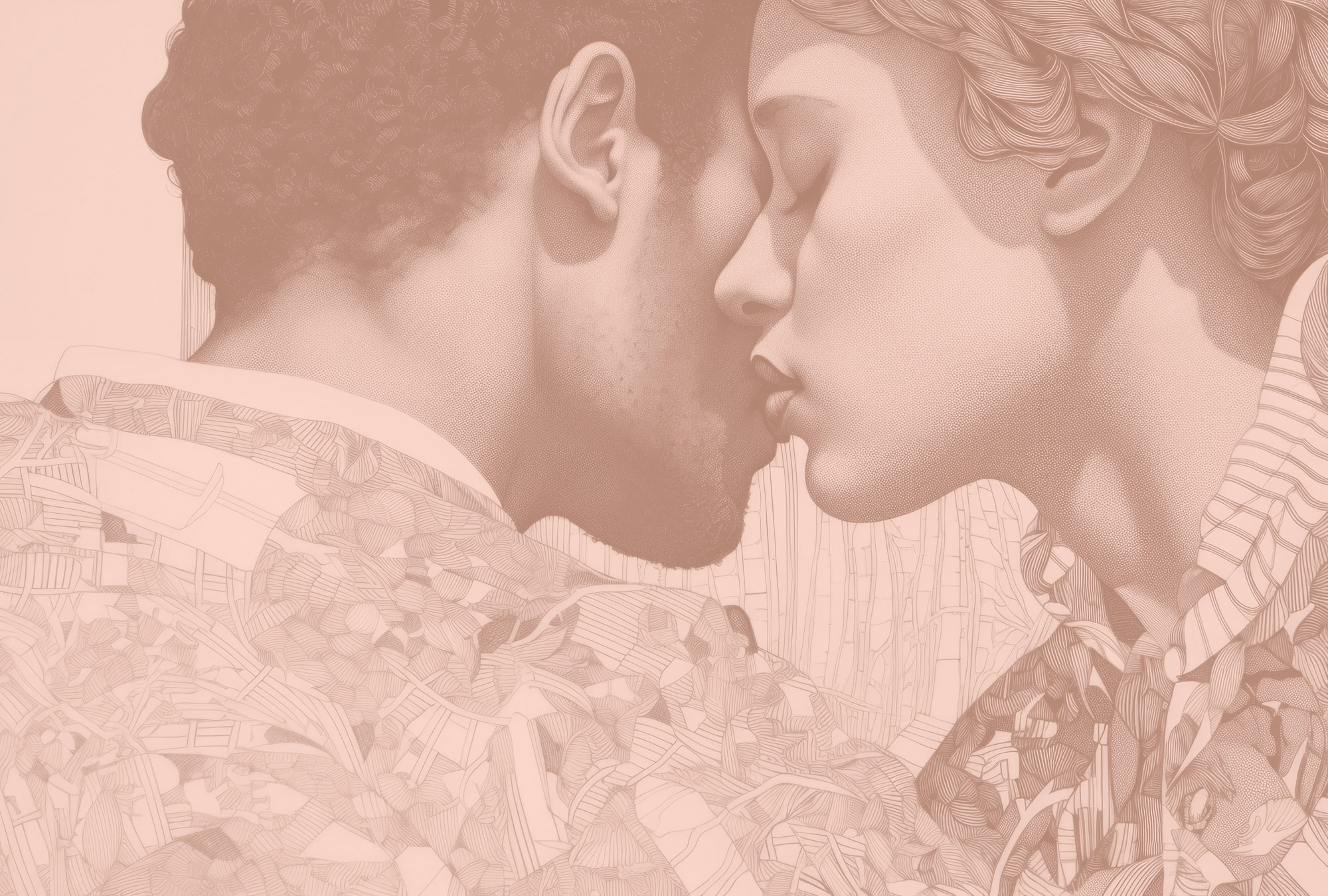 AS Fototapete Walls by Patel 5 Paar Altrosa DD133859