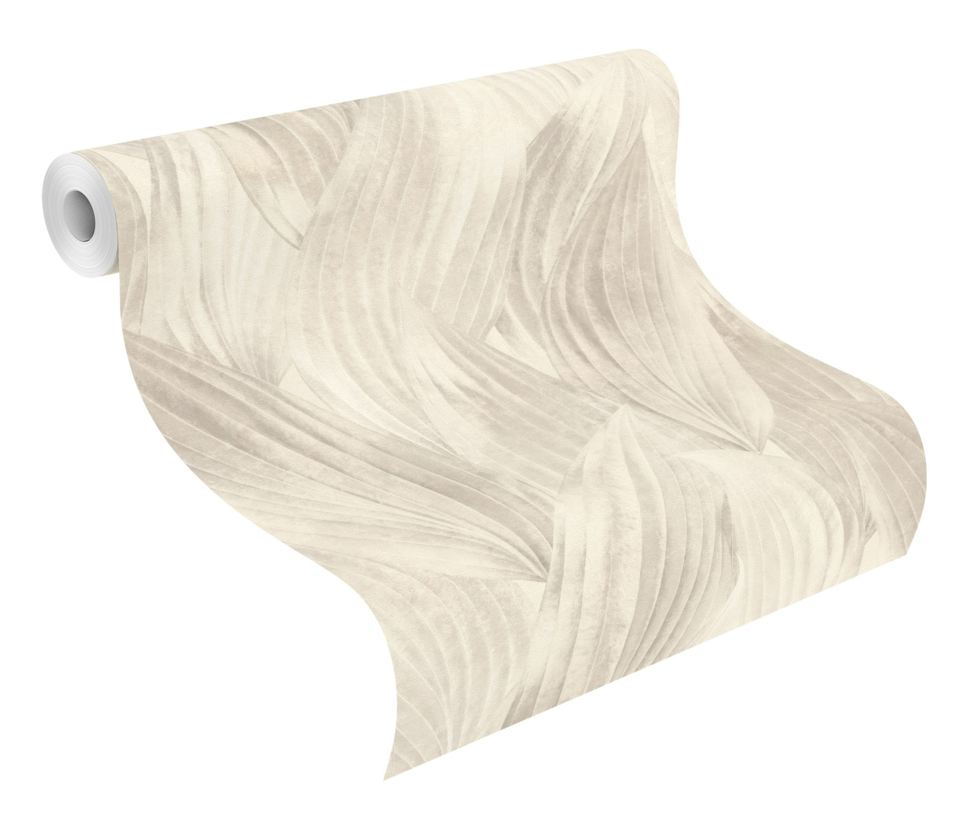 Rasch Vliestapete Back To Nature Blattstruktur 571516