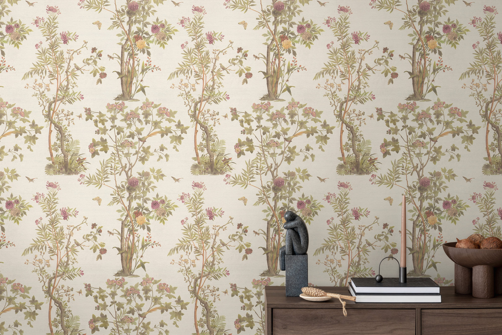 AS Vliestapete History of Art 2 Floral Grün 790433