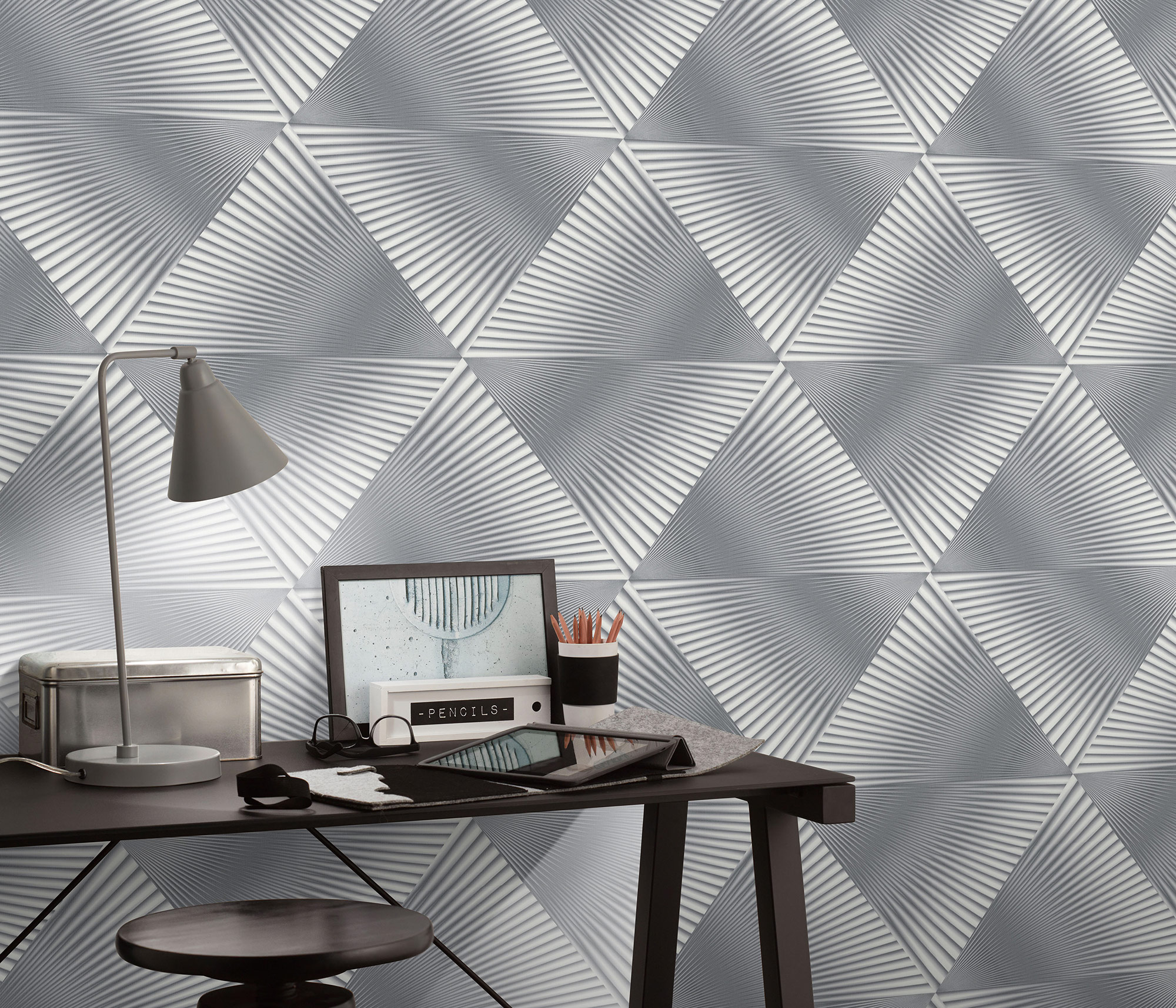 Erismann Vliestapete Spotlight 2 silber 1040410