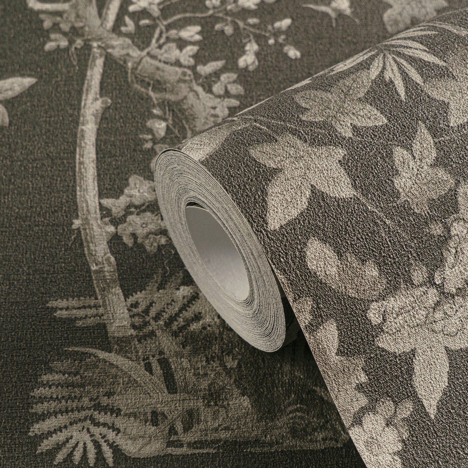 AS Vliestapete History of Art 2 Floral Schwarz 790436