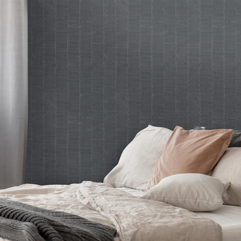 Hohenberger Vliestapete Chalk Beams in Order Grey 65485