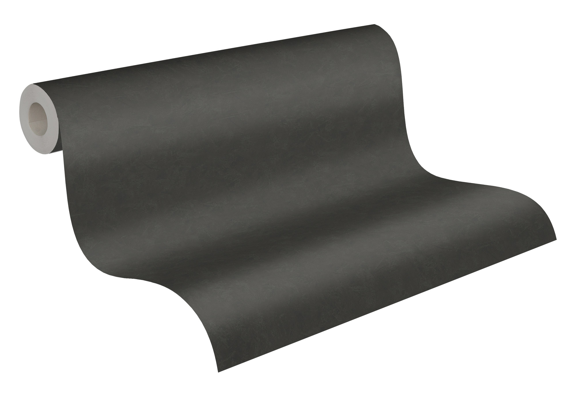 AS Vliestapete New Life Unitapete schwarz 376985