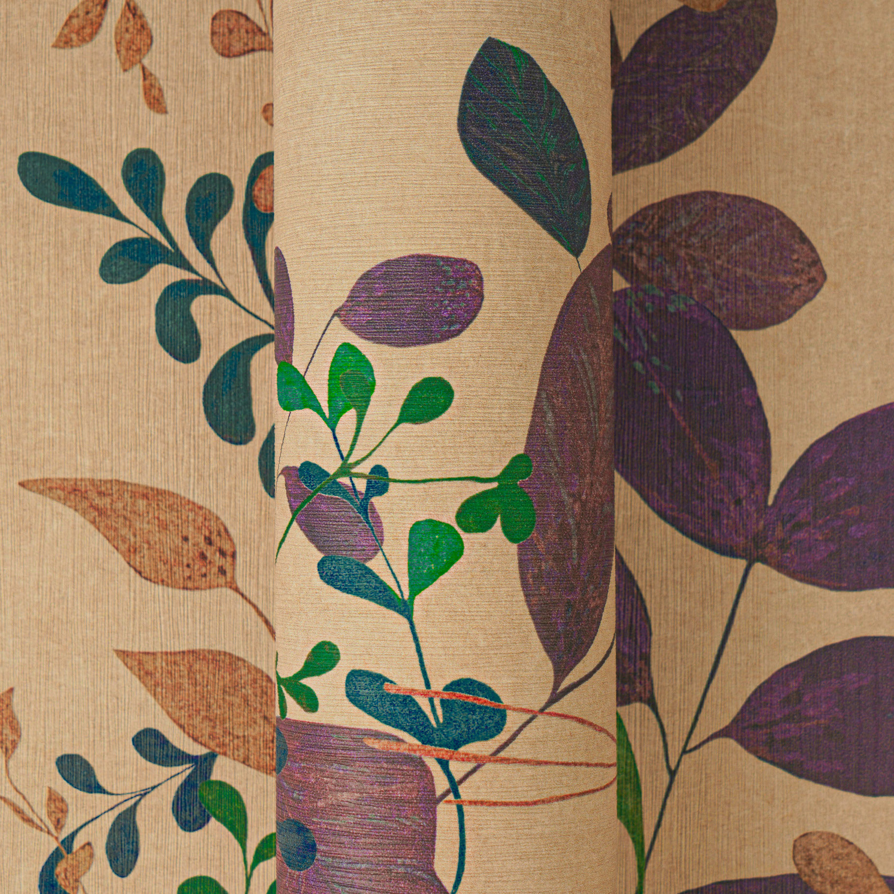 AS Vliestapete PintWalls 3 Floral Braun 791867