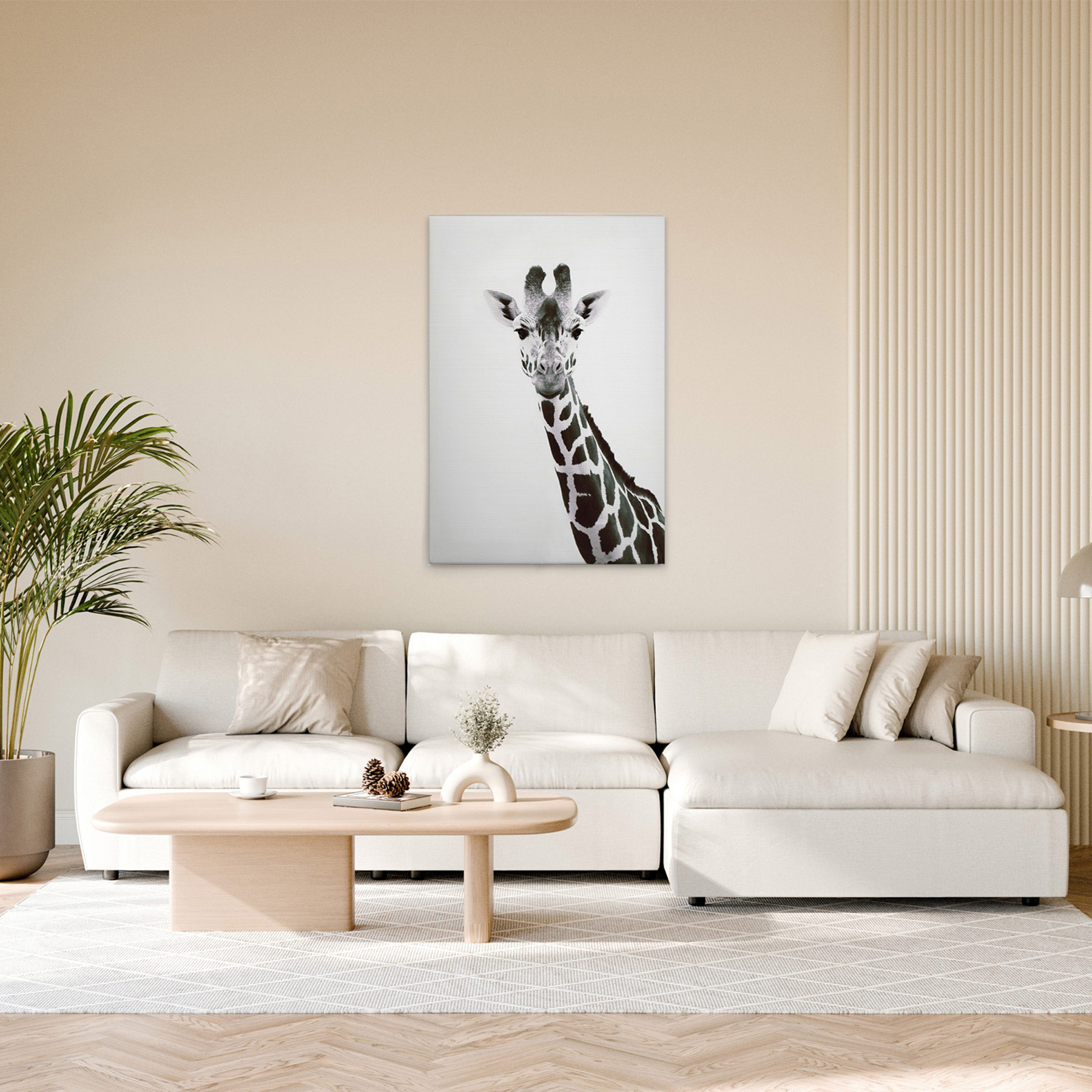 AS Leinwandbild Giraffe Portrait DD132223
