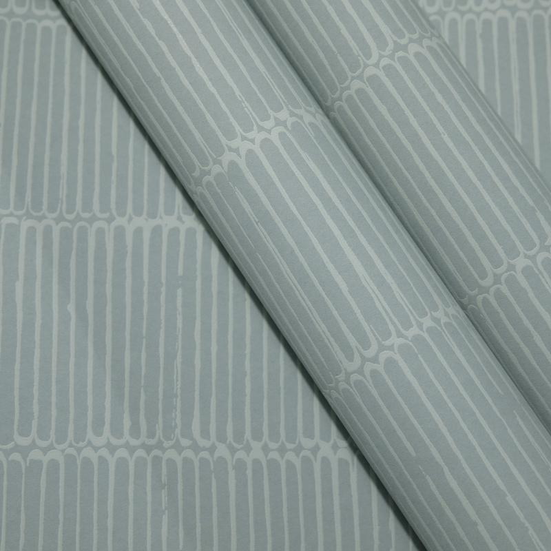 Hohenberger Vliestapete Chalk Beams in Order Celadon 65500