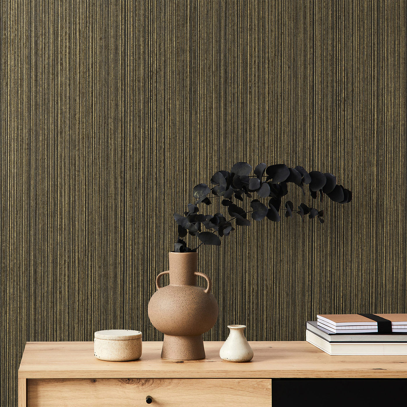 Hohenberger Vliestapete Divino Jupiter Umber Brown 64618