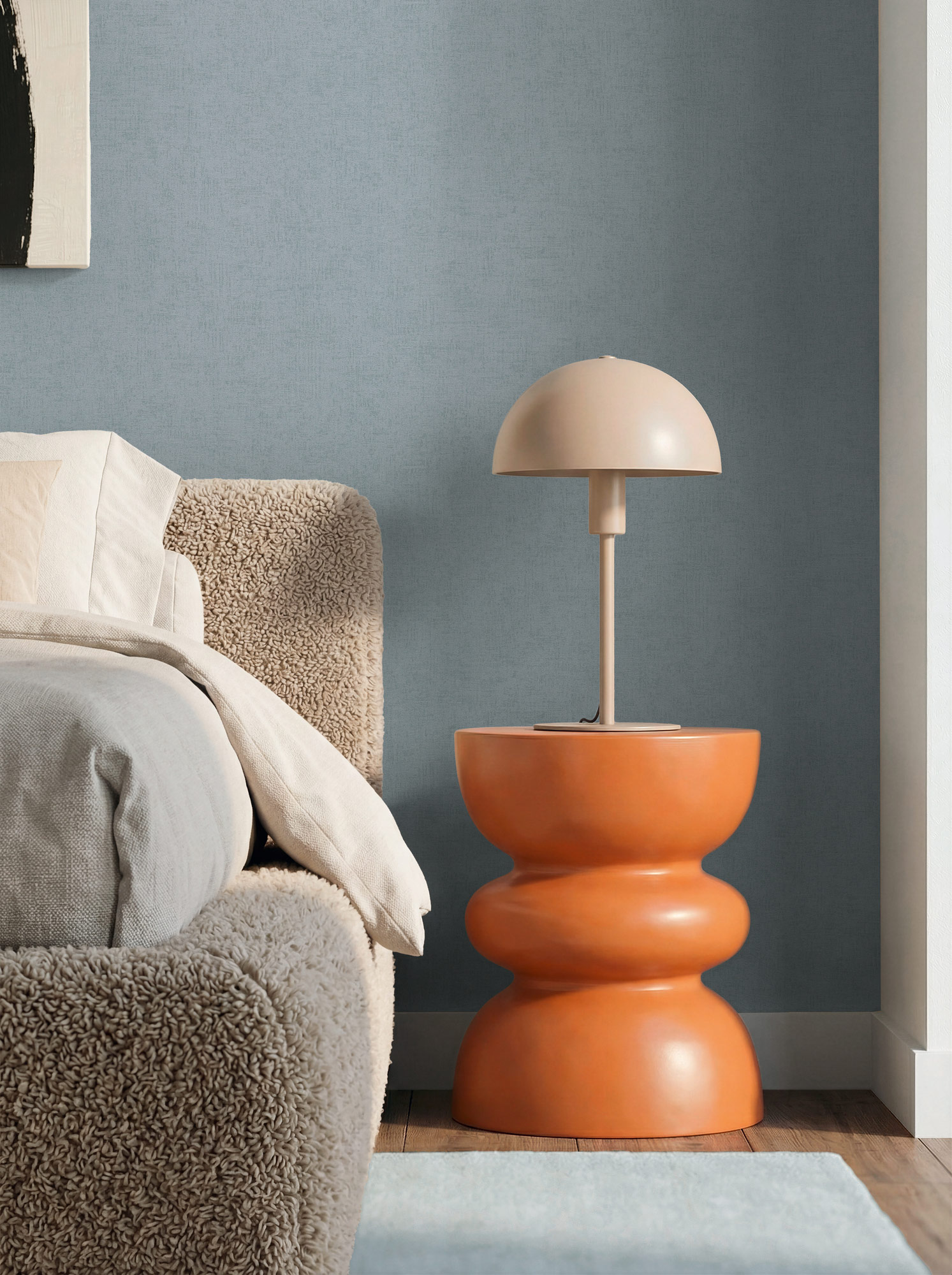 AS Vliestapete Trend Spectrum Unitapete Blau 306463