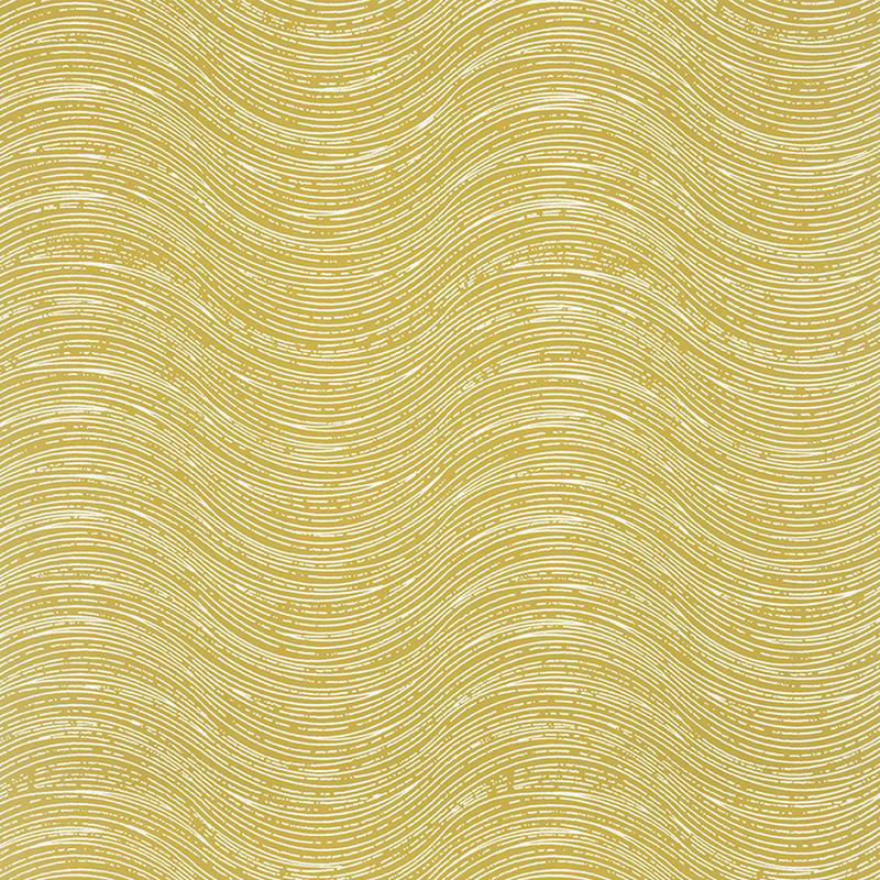 Hohenberger Vliestapete Chalk Ripple Yellow 65483