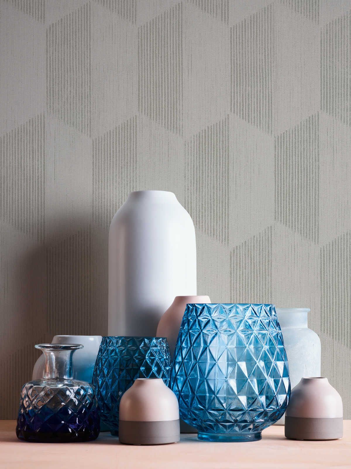 AS Creation Vliestapete Geo Effect beige 385922