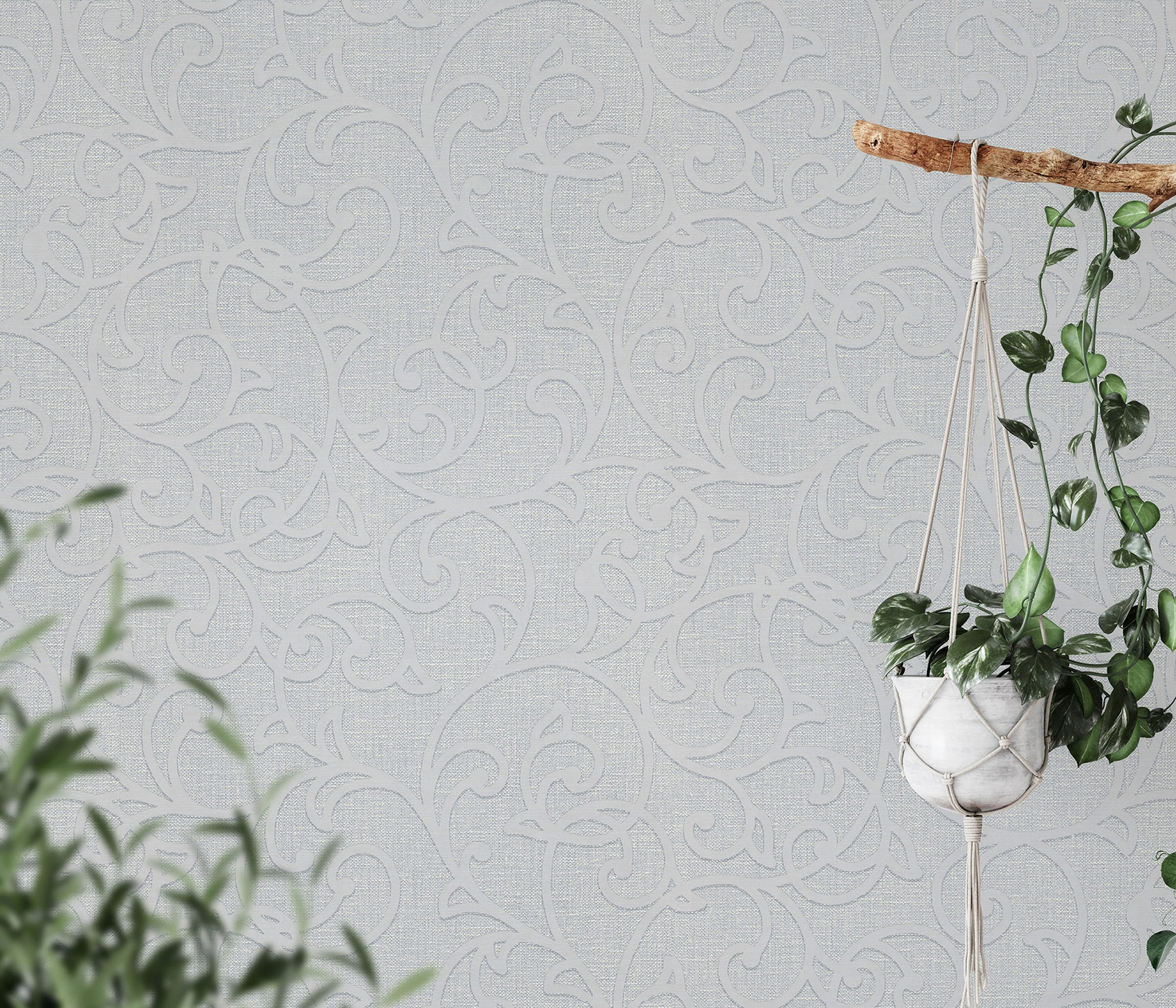 Erismann Vliestapete Opus grau 1046710