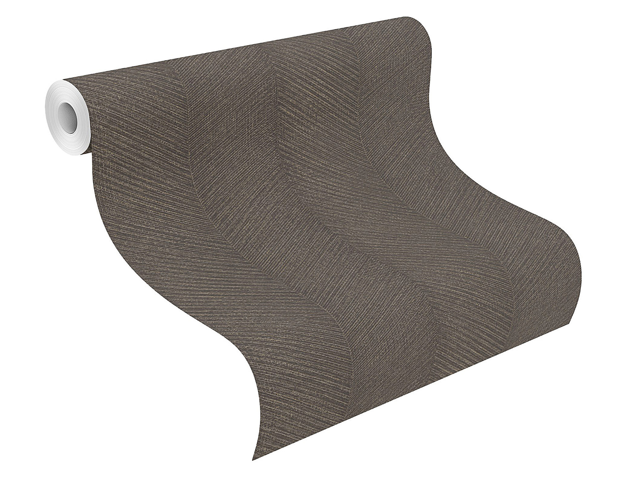 Rasch Vliestapete Amara Braun-Braunschwarz 720327