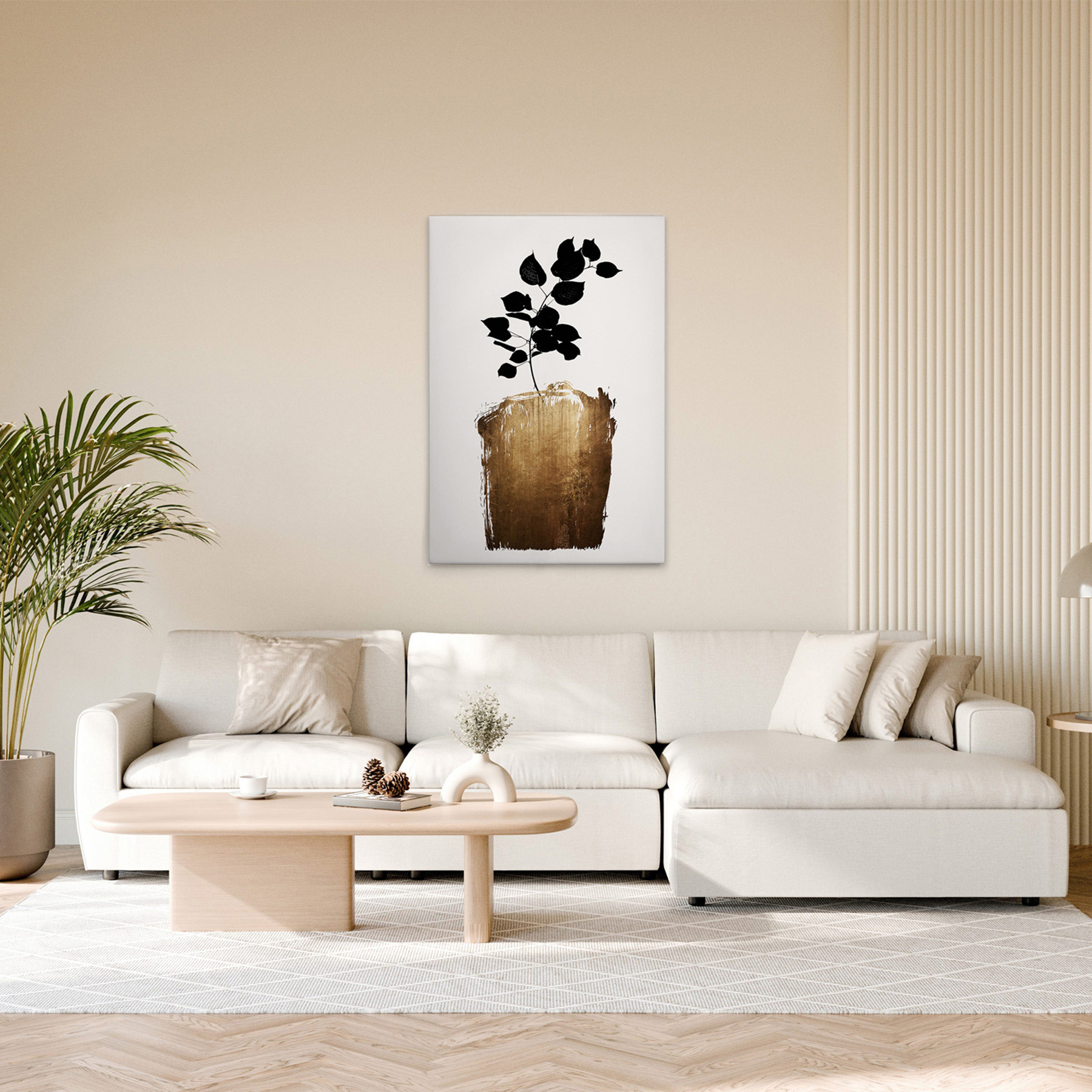 AS Leinwandbild Golden Scabiosa DD131804