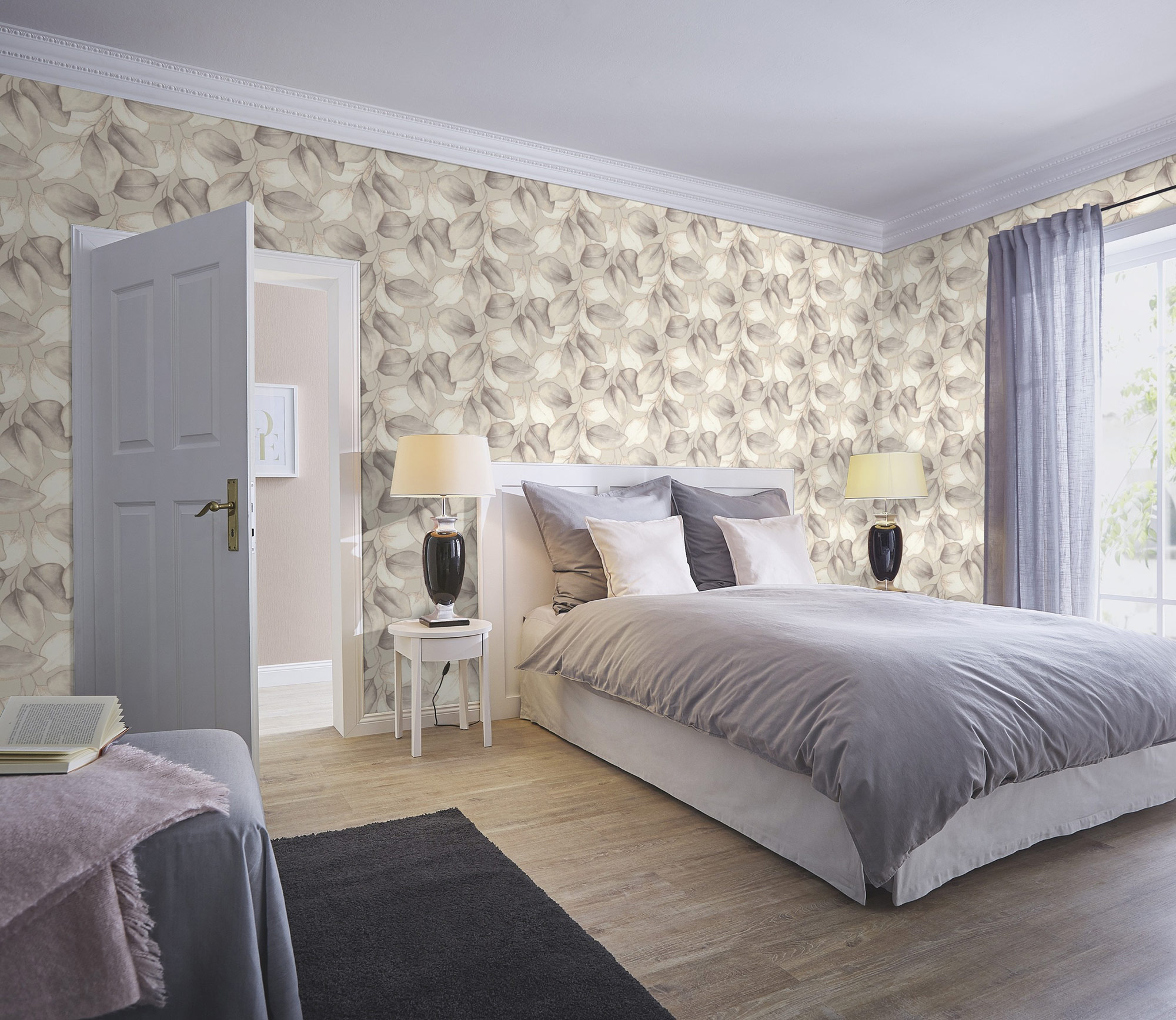 Rasch Vliestapete Incanto Blätter 659856