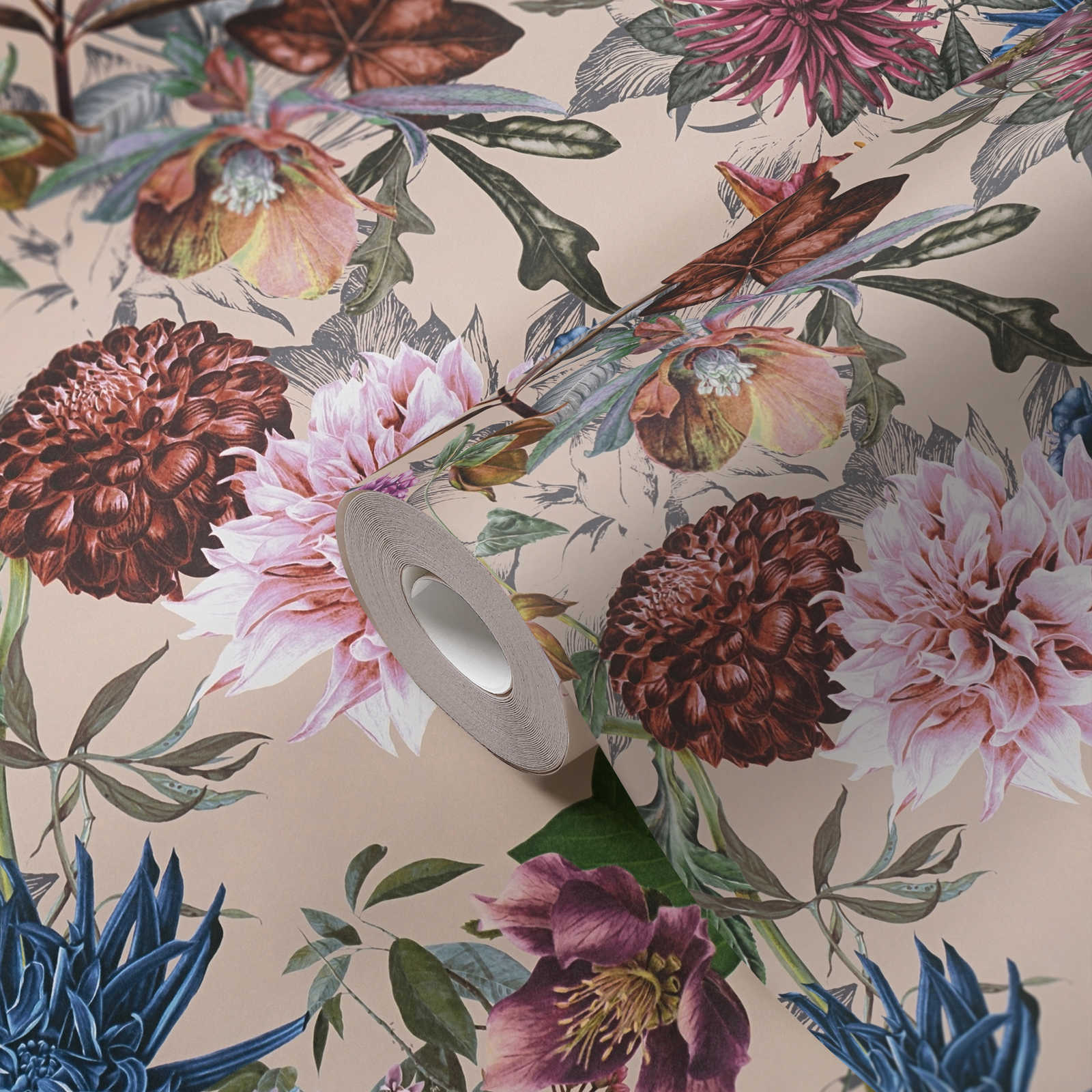 AS Création Vliestapete Dream Flowery Floral 381755