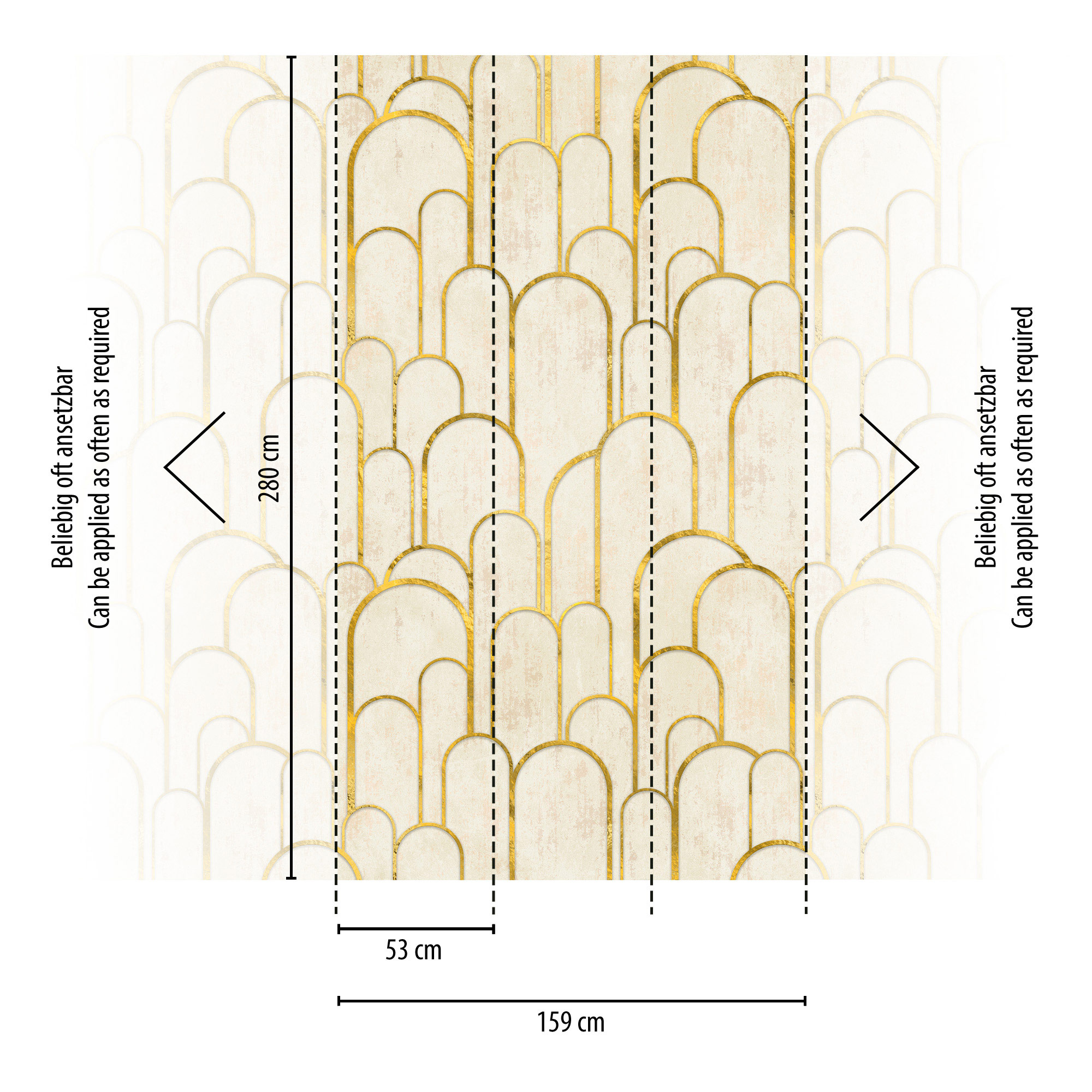 Livingwalls Vliestapete The Wall 3 Strukturoptik 398571