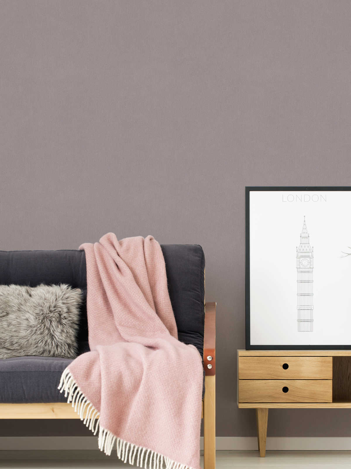 AS Création Vliestapete Dream Flowery einfarbig 383716