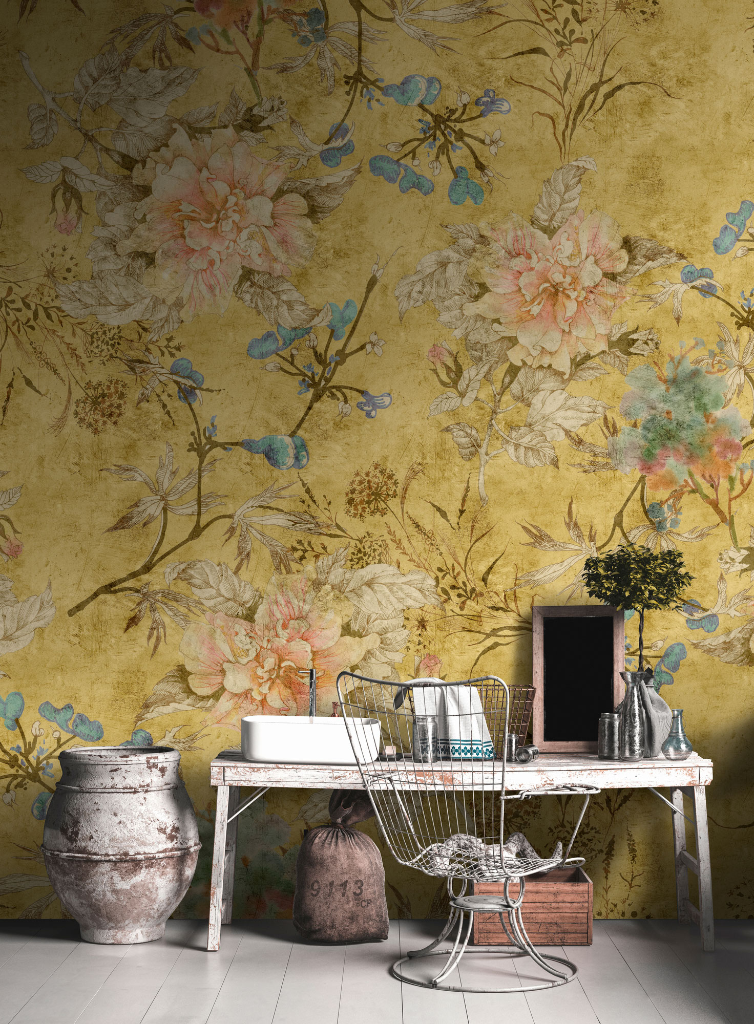 AS Fototapete Walls by Patel 2 Blumen DD114442