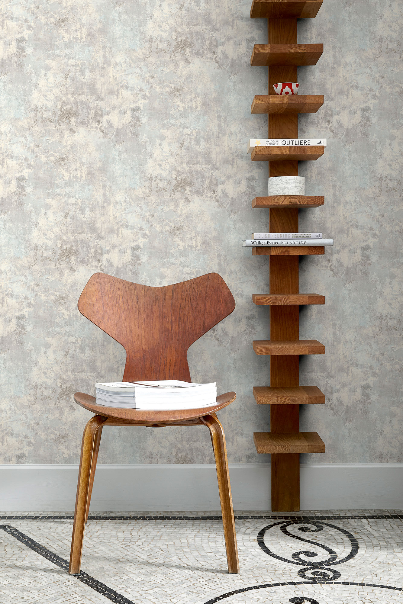 Grandeco Vliestapete Nomad Beton 170803