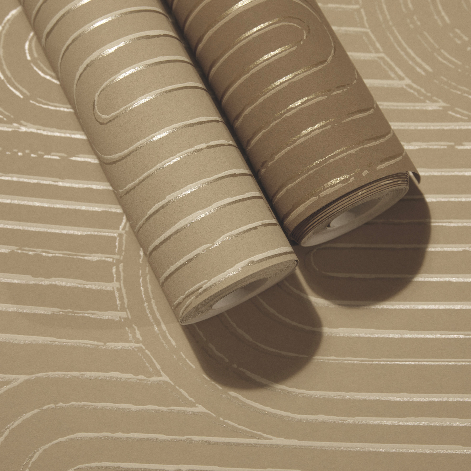 Hohenberger Vliestapete Chalk Colosseo Caramel 65524