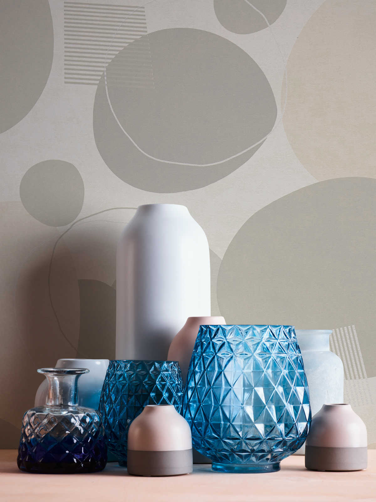 AS Creation Vliestapete Geo Effect grau 385954