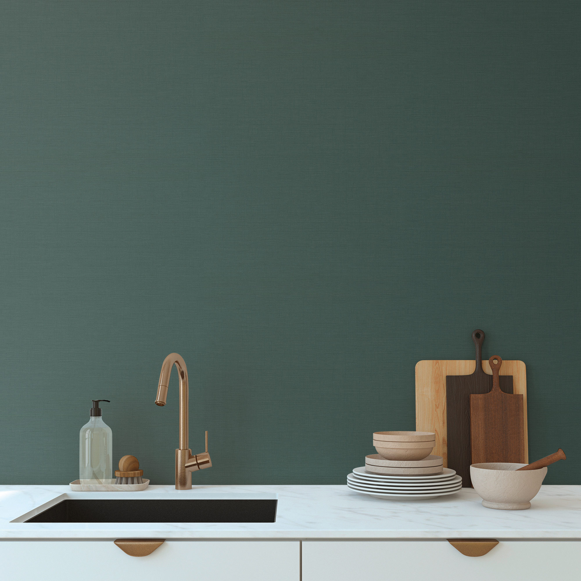 AS Vliestapete Anna d'Andrea Unitapete Grün 390984