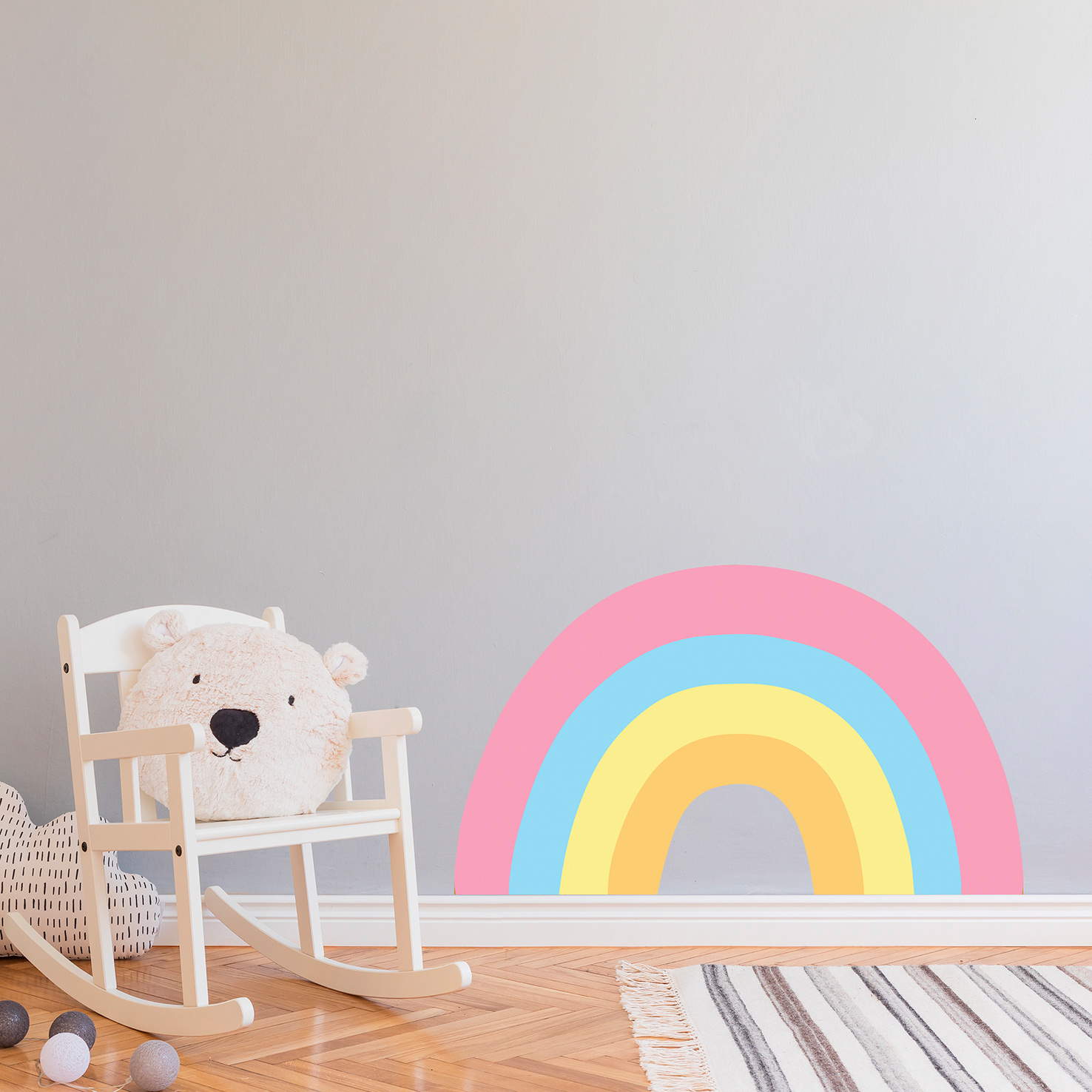 Thomas Fototapete Platin Formen  Regenbogen mehrfarbig