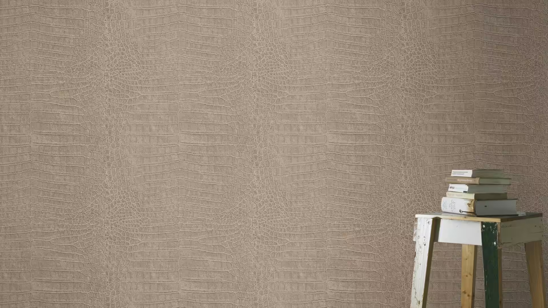 Rasch Vliestapete Selection Krokodilleder braun 474138