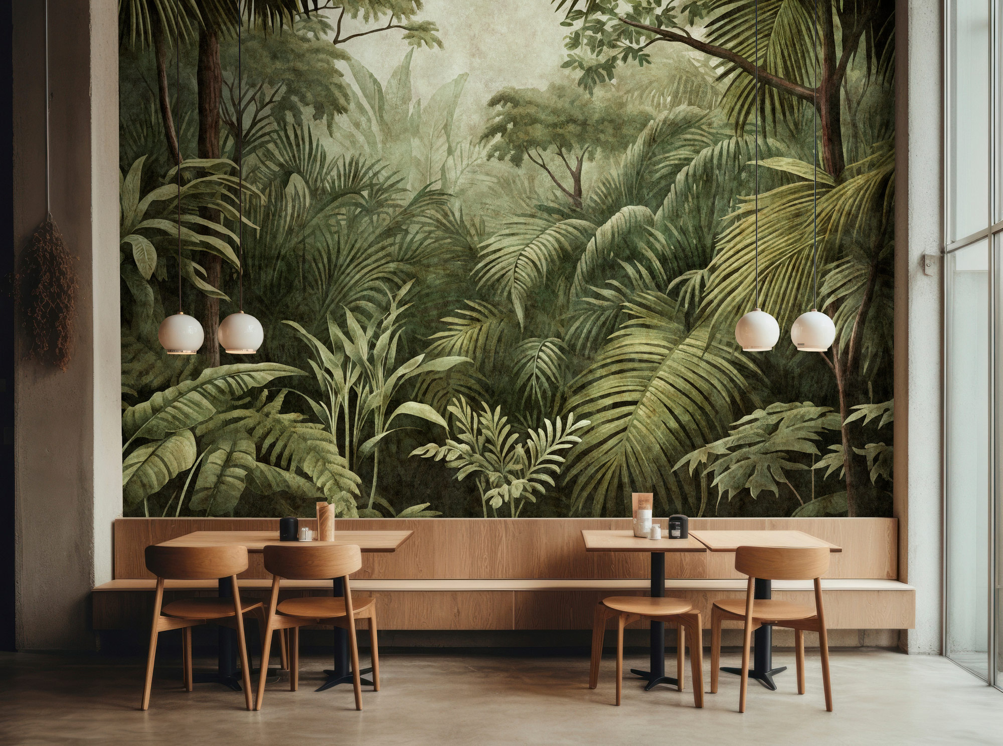 AS Fototapete Walls by Patel 5 Dschungel Grün DD134273