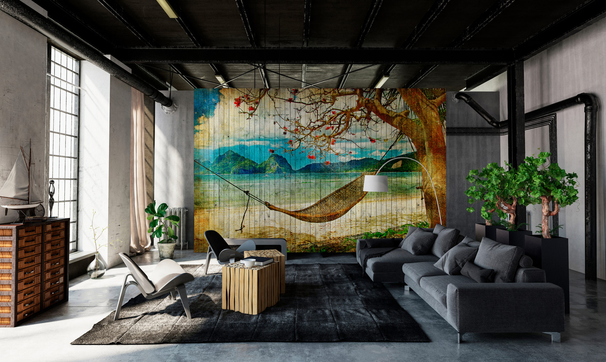 AS Fototapete Walls by Patel 2 Strand Holz DD113677