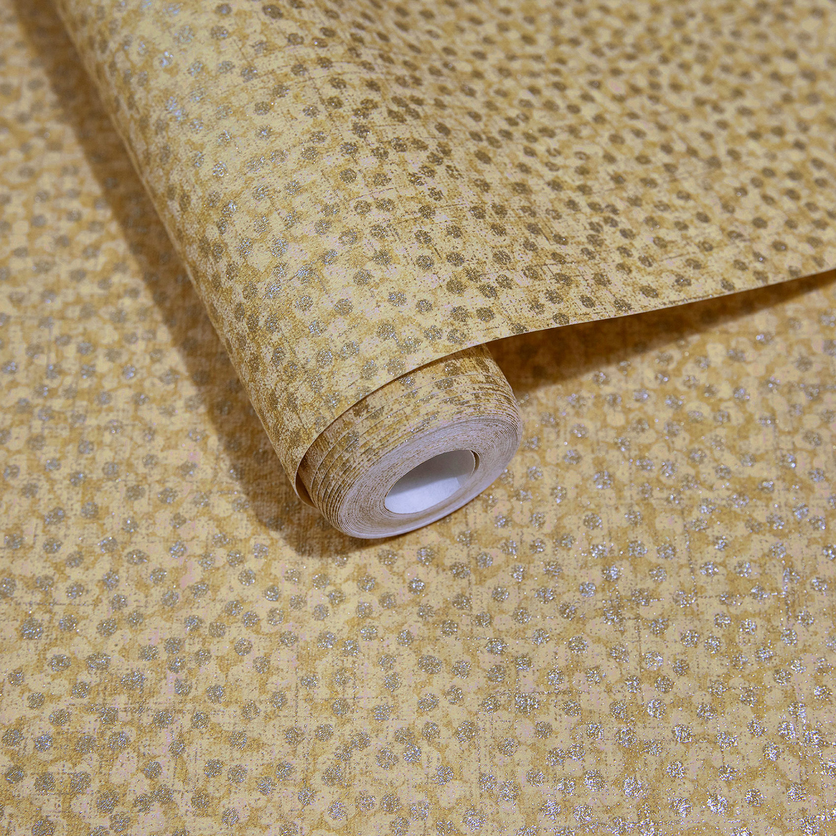 Hohenberger Vliestapete Tesoro Punto Giallo 65586