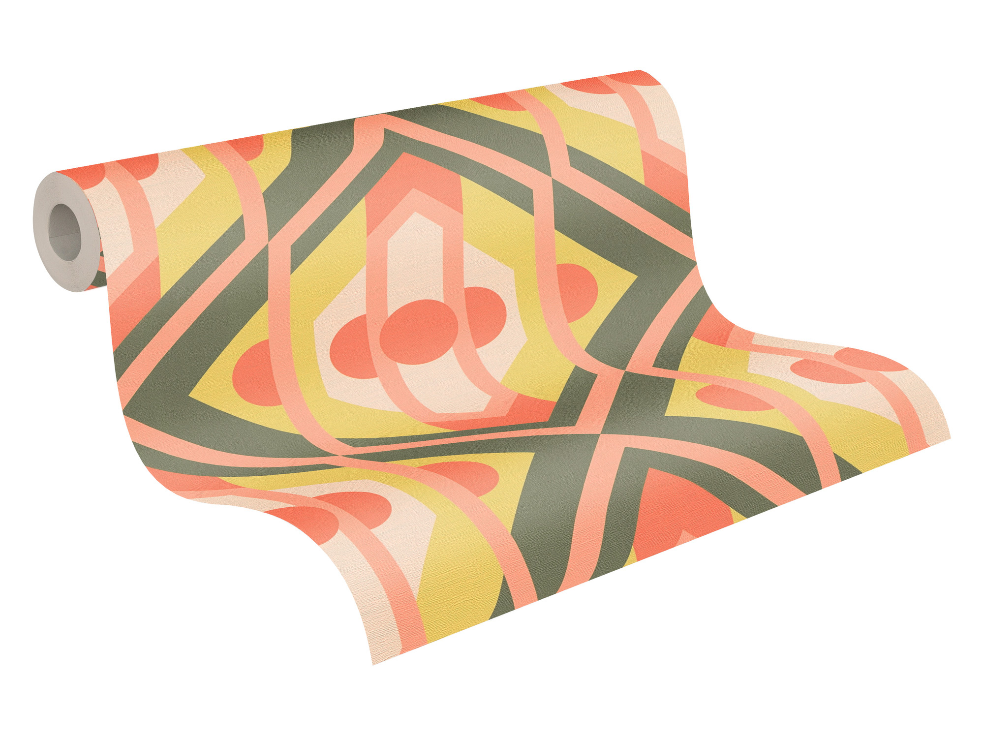 AS Creation Vliestapete Retro Chic Grün 395313