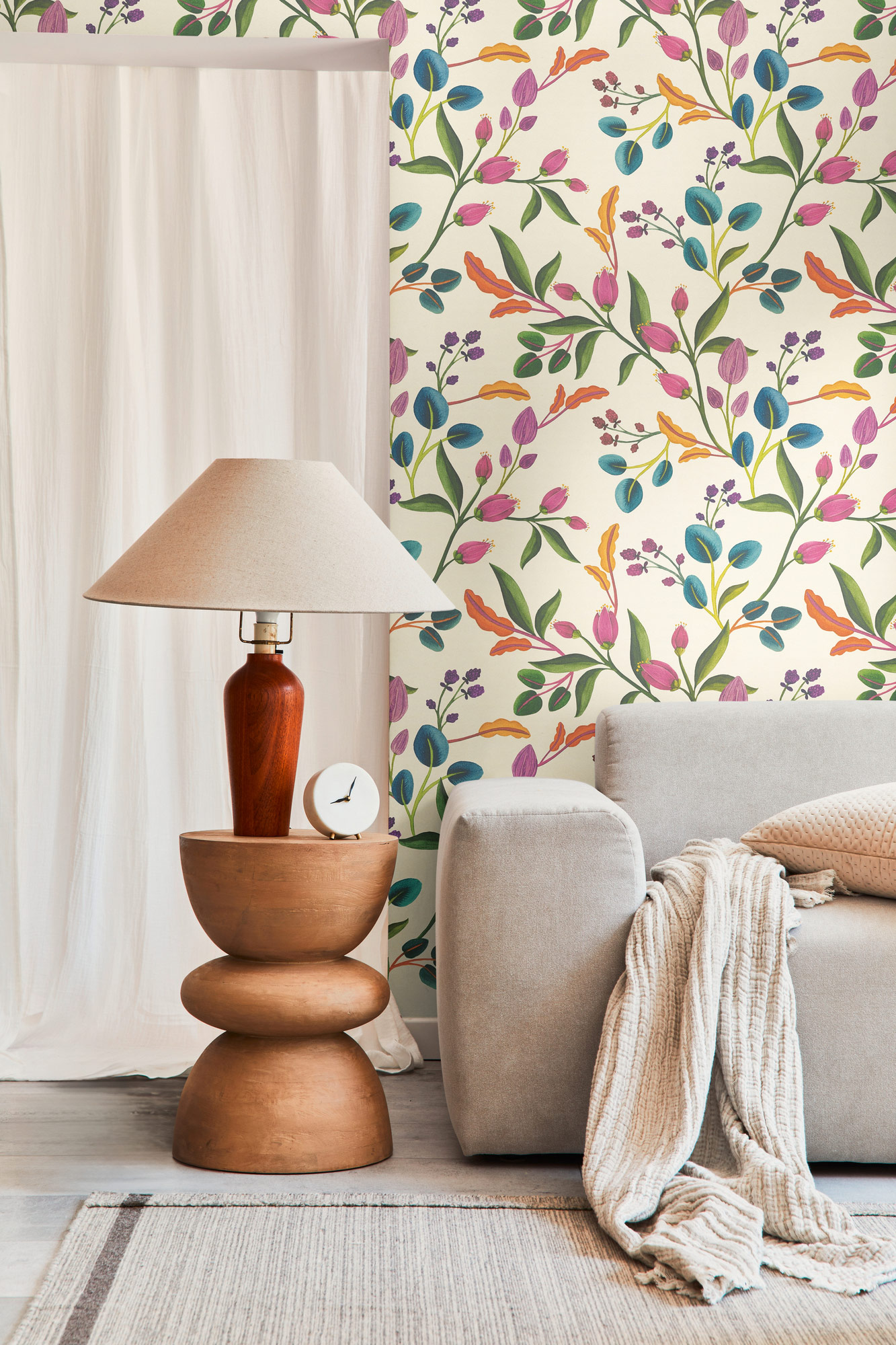 AS Vliestapete Anna d'Andrea Floral Bunt 782111