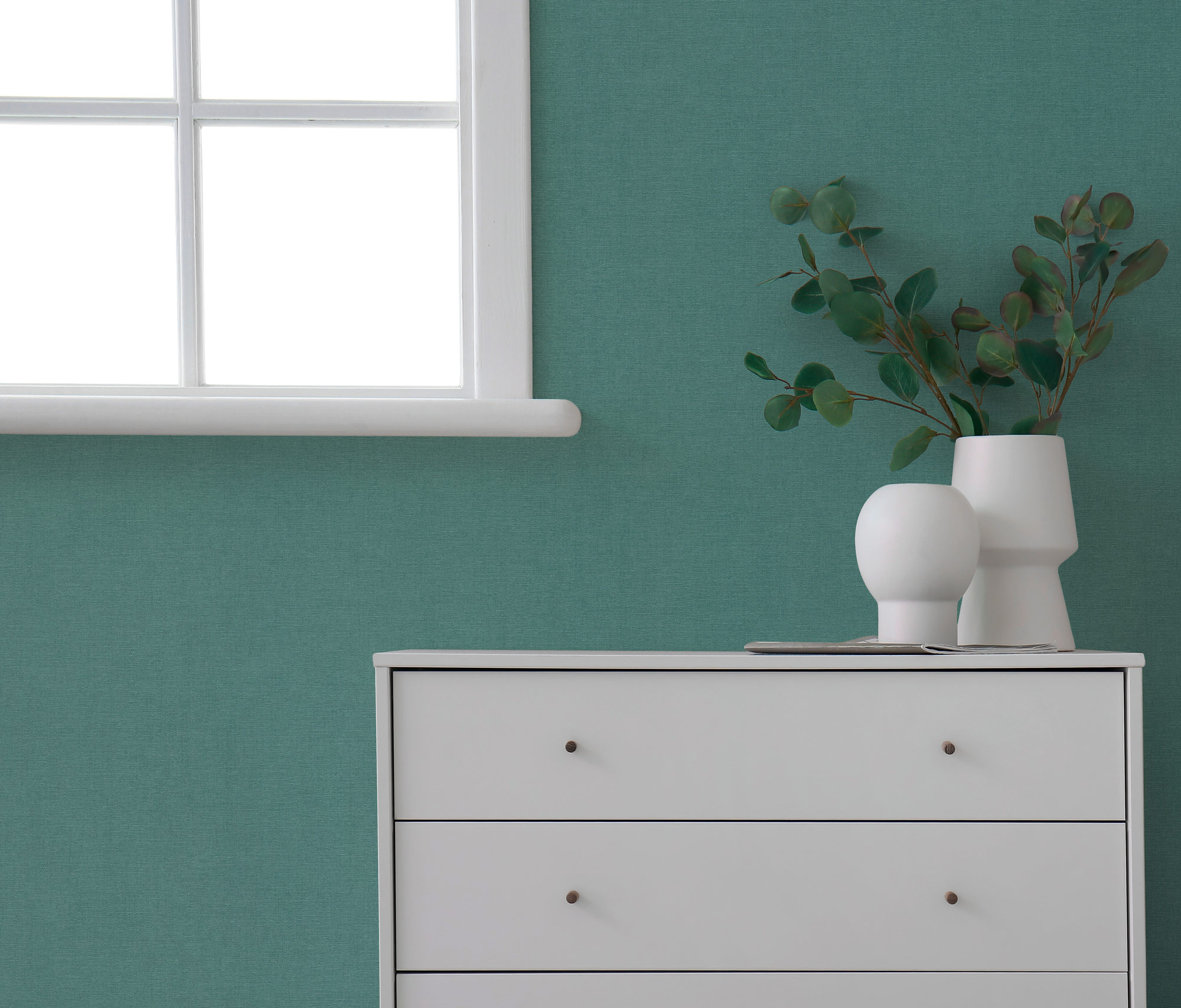 AS Vliestapete PintWalls 3 Unitapete Grün 791661