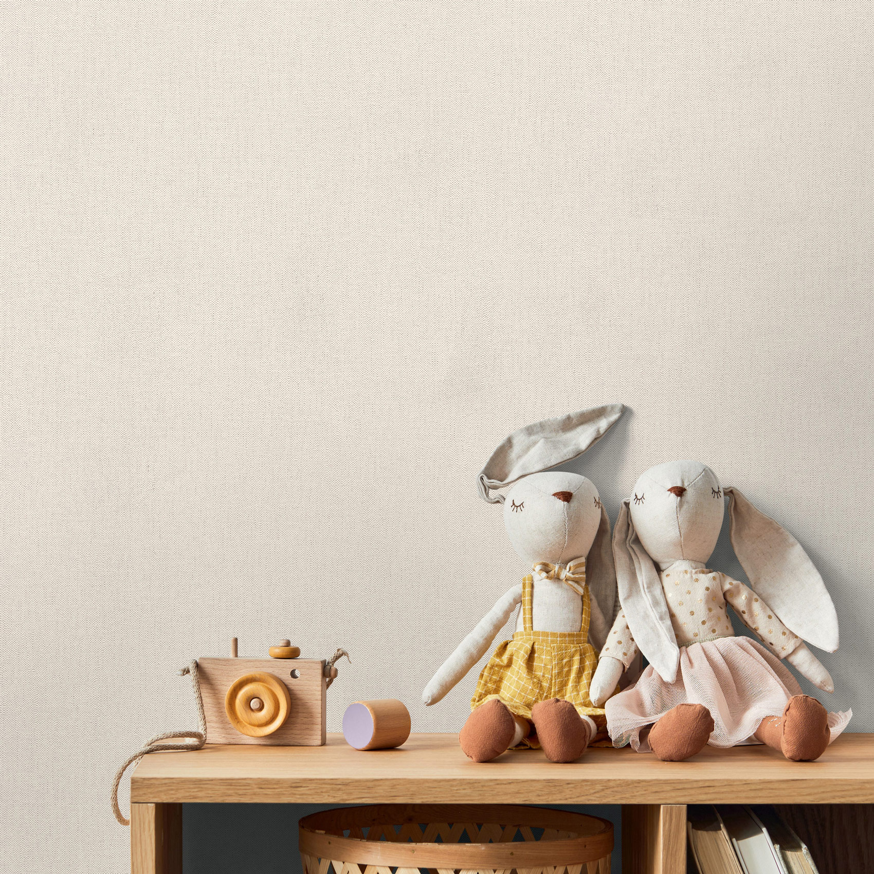 AS Vliestapete Kids Studio Unitapete Grau 397829