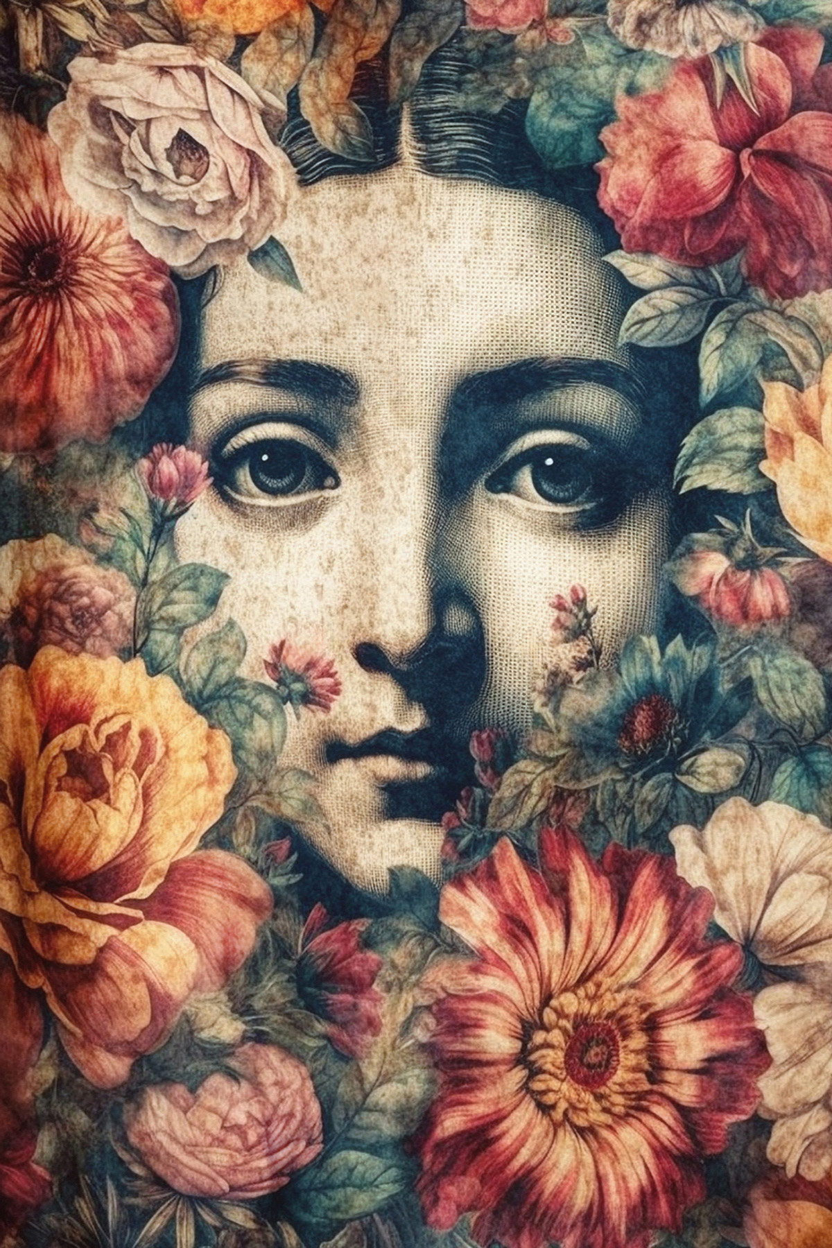 AS Leinwandbild Blooming Mona Lisa DD133271