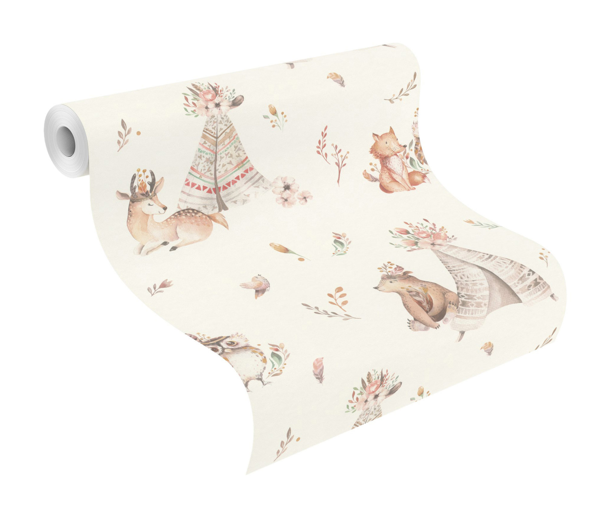 Rasch Vliestapete Kids Word 2 Beige 301427