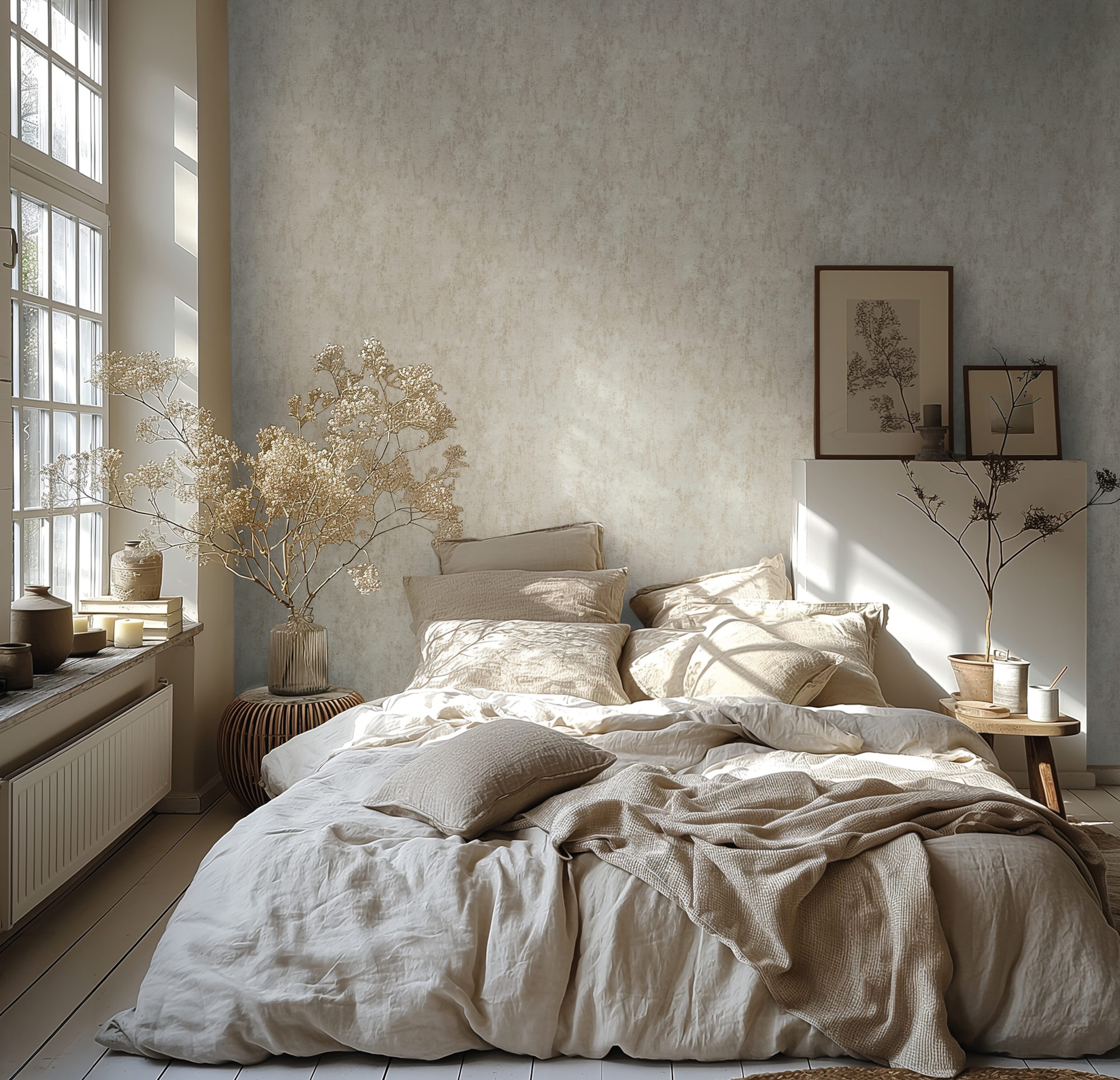 AS Vliestapete MS Hot Spots Struktur Beige 786291